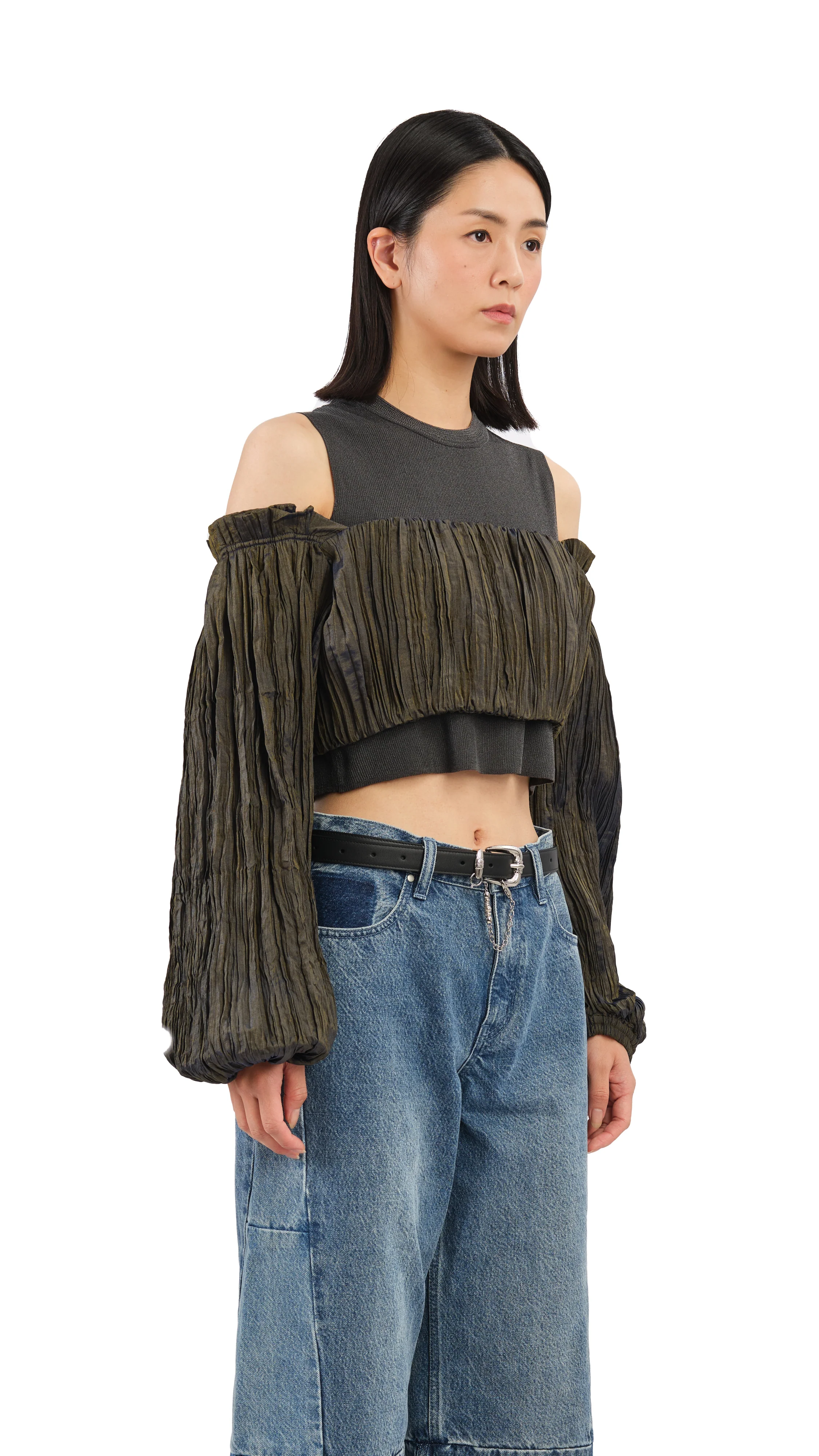 Bubble Sleeves Top - Umamrii