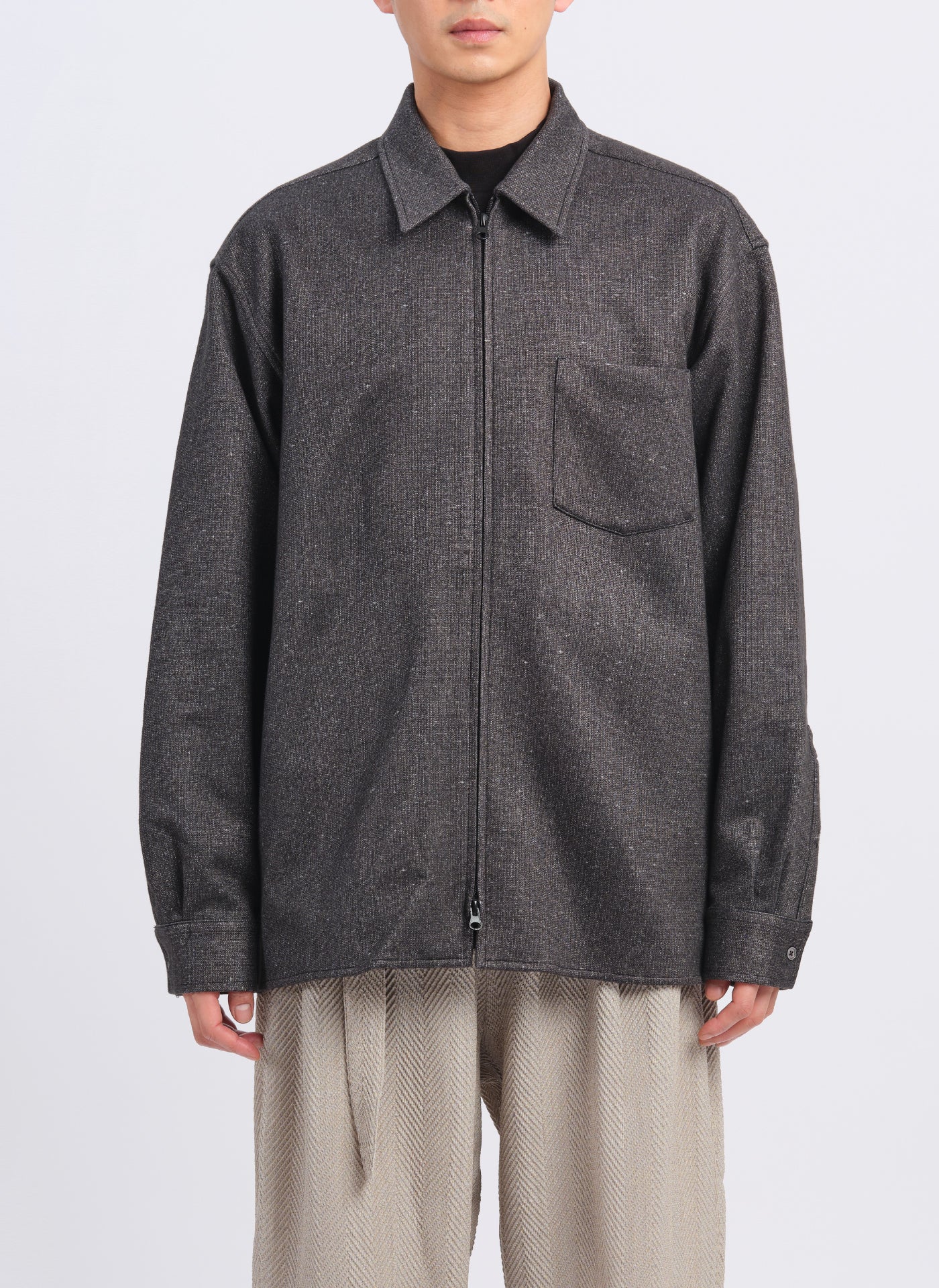 3D Printing Down Fabric Soft Shirt Jacket - Umamrii