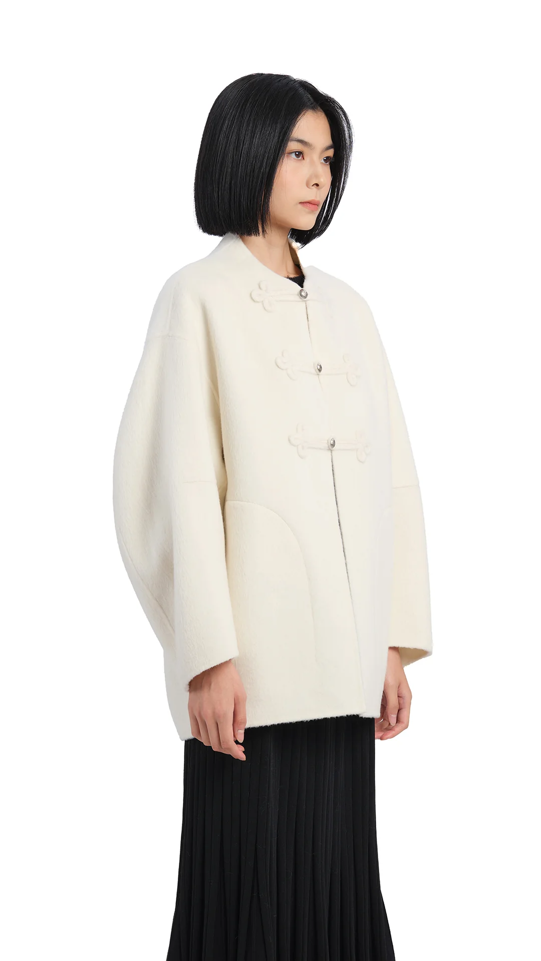 Melange Double Face Jacket - Umamrii