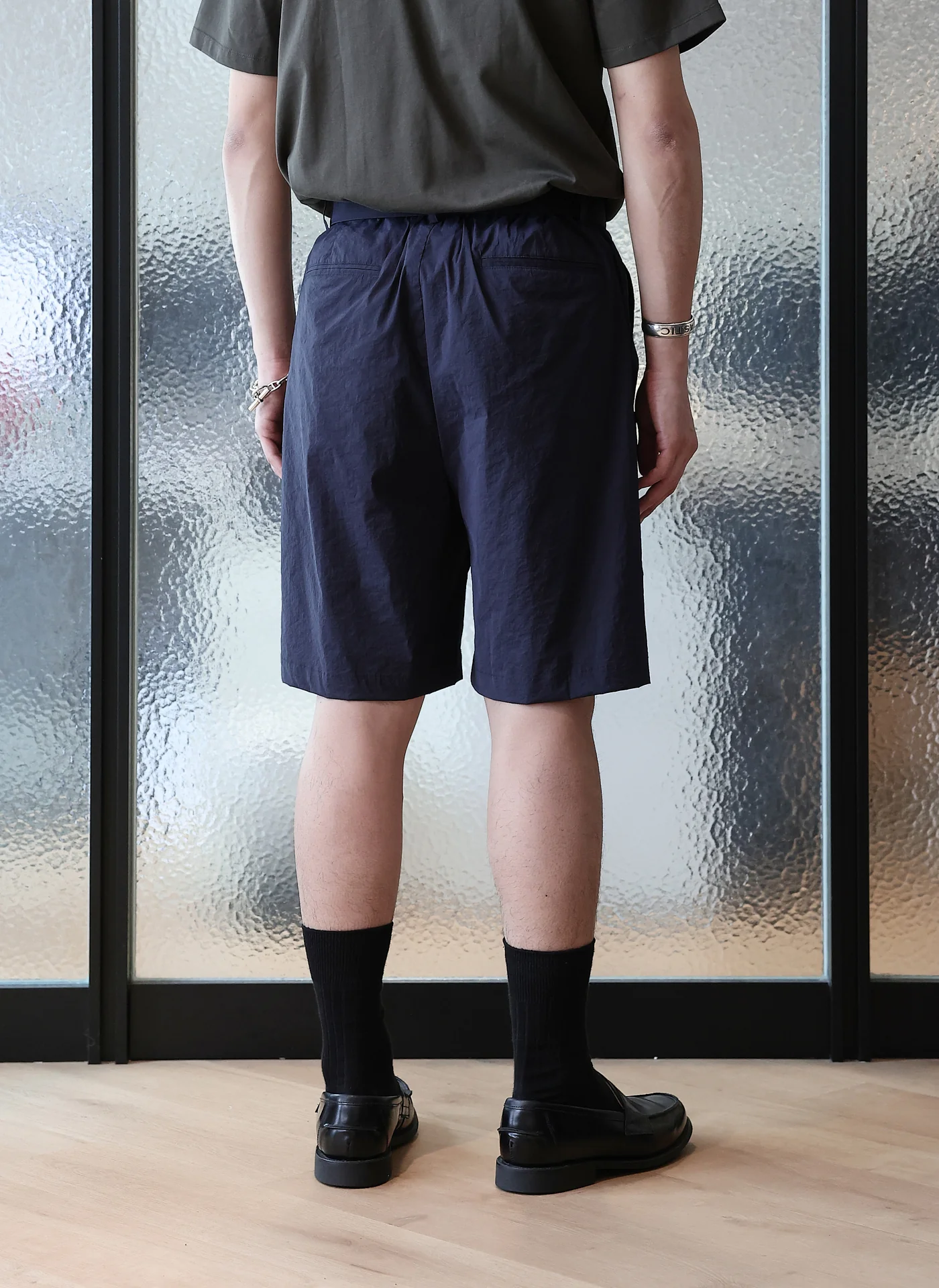 Nylon Wide Shorts - Umamrii