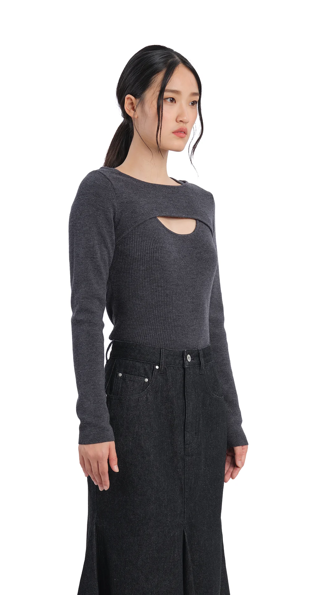 2-in-1 Wool Sweater - Umamrii