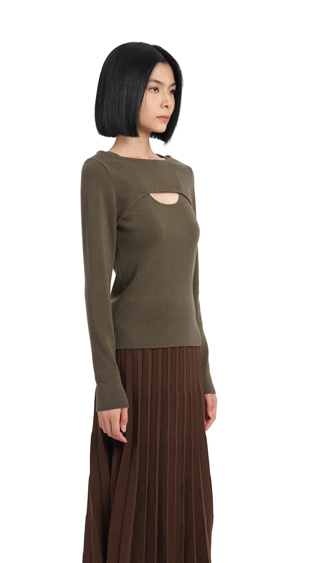 2-in-1 Wool Sweater - Umamrii
