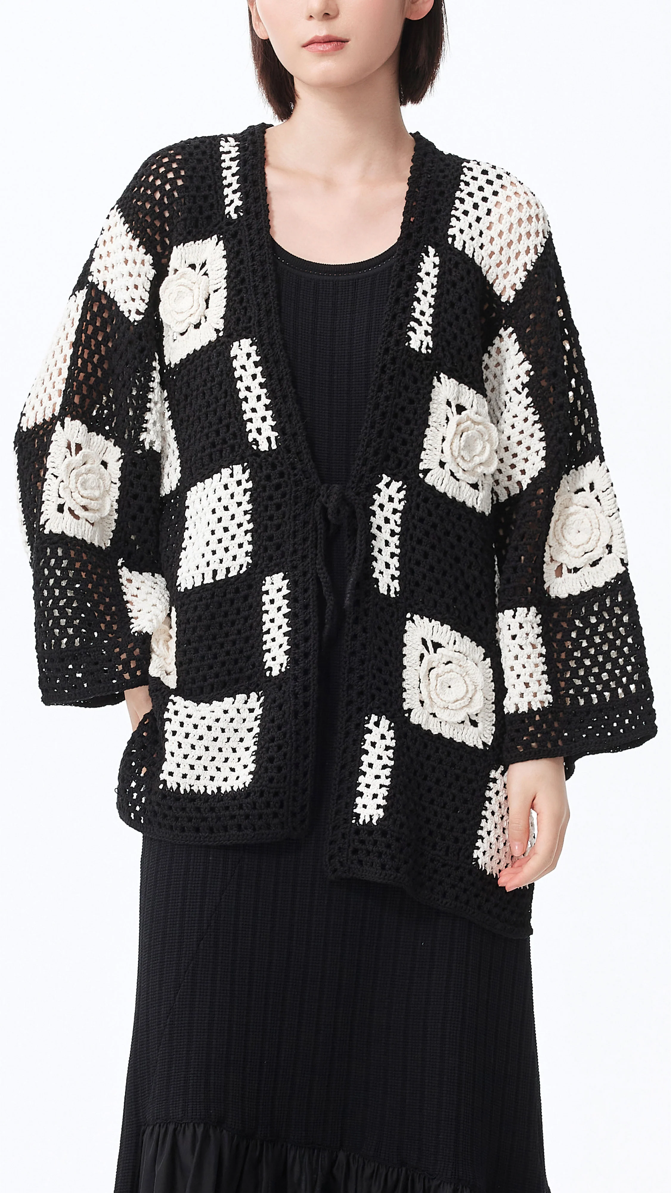 3D Crochet Cardigan - Umamrii