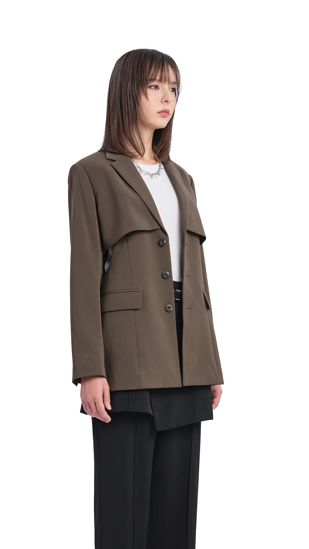 Cut Out Blazer - Umamrii