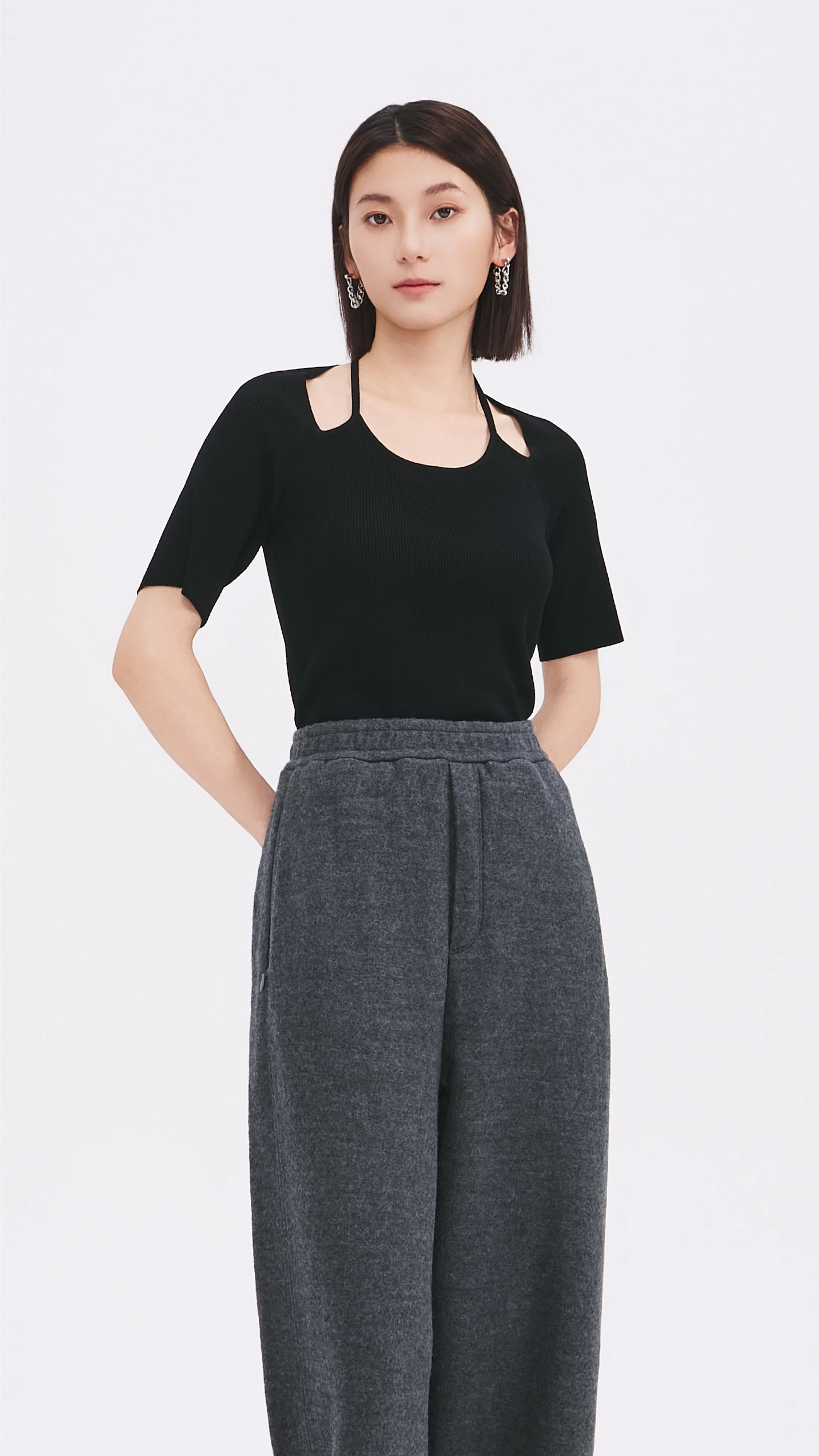 Halter Neckline Top - Umamrii