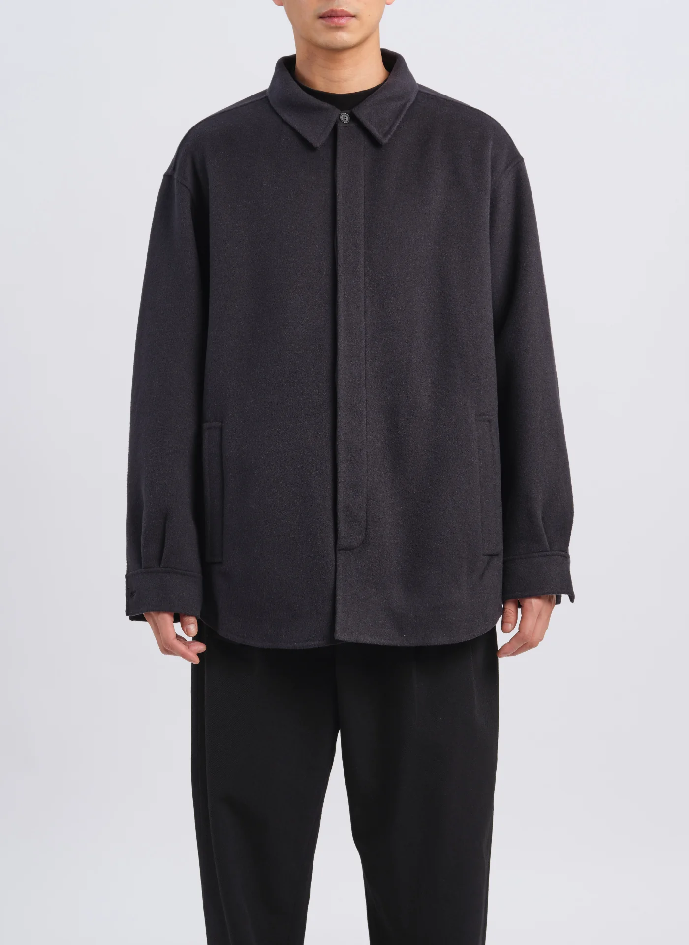 W.R Wool Cashmere Shirt Jacket - Umamrii