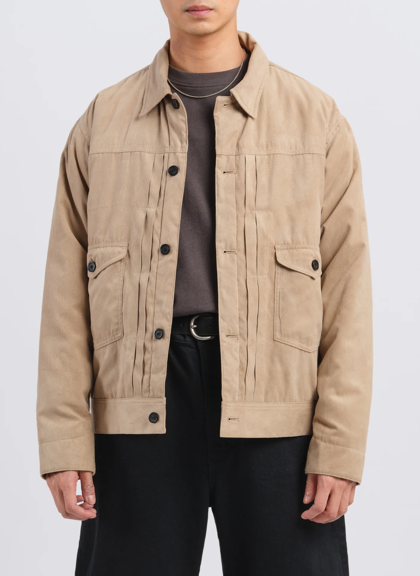 Eco Suede Primaloft Insulation Padded Jacket - Umamrii