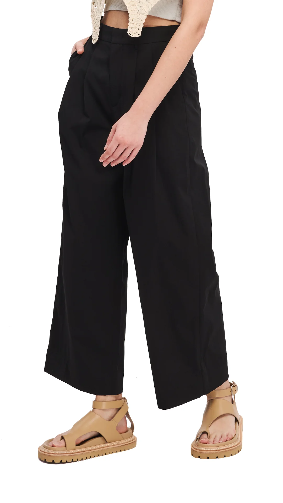 Ring Toe Ankle Strap Sandals - Umamrii