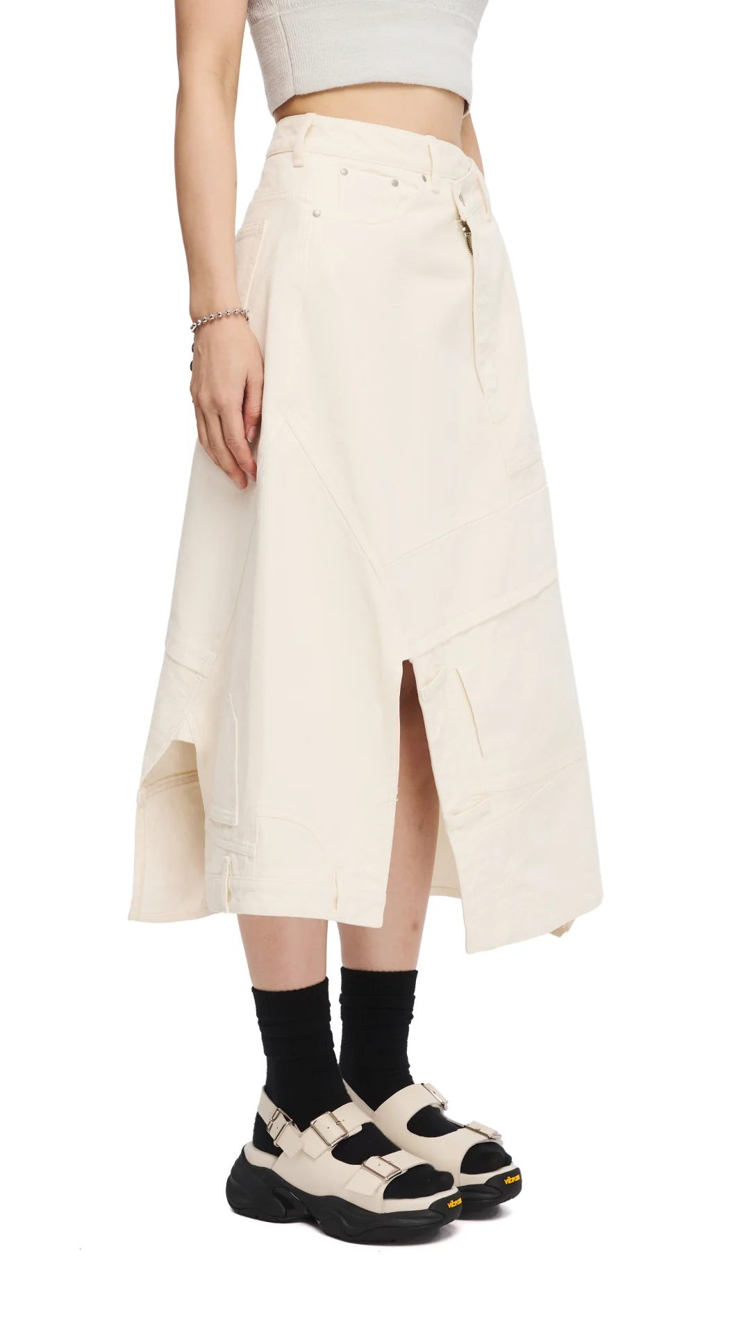 Rebuilt Denim Skirt - Umamrii