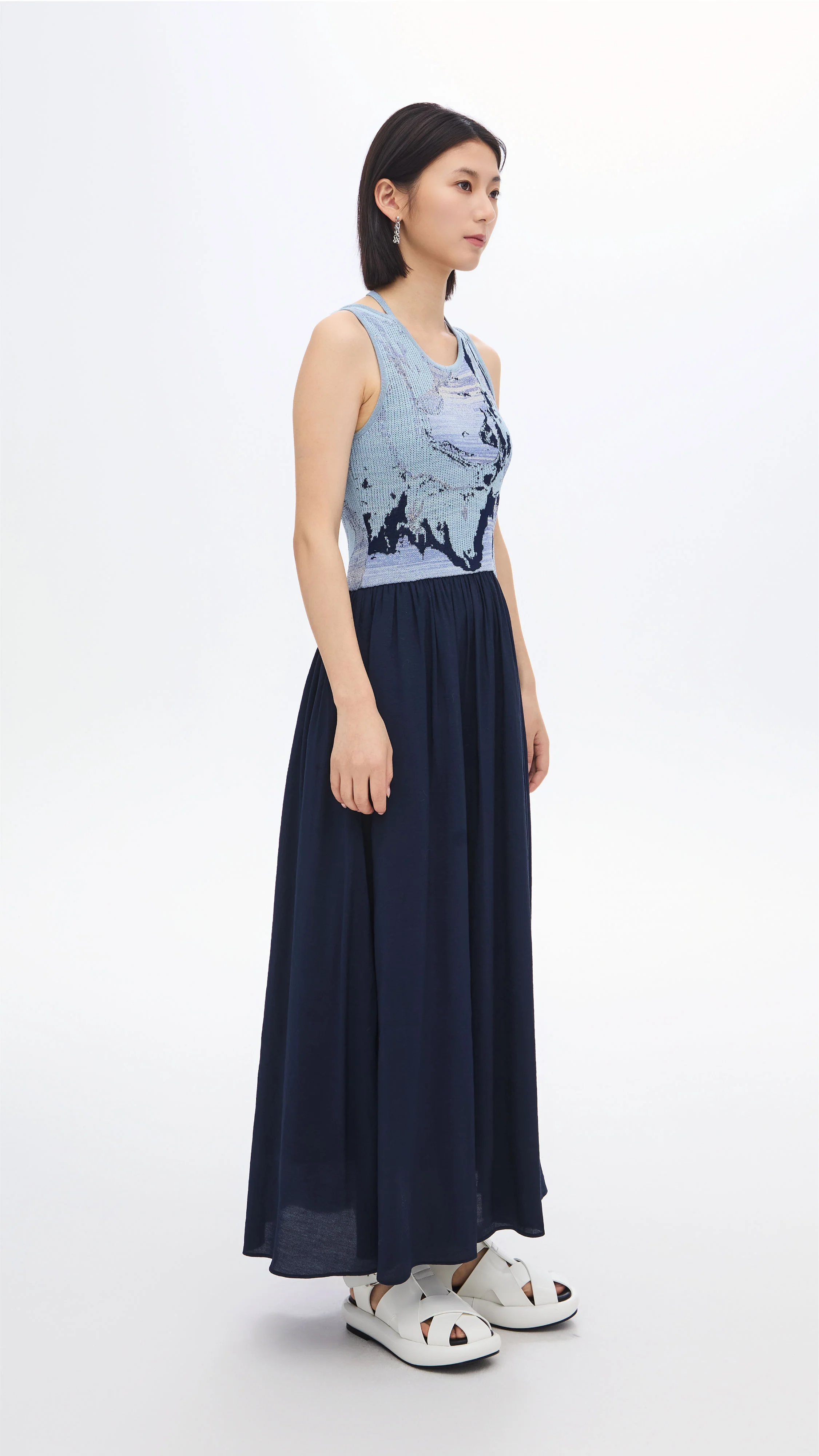 Jacquard 2 in 1 Dress - Umamrii