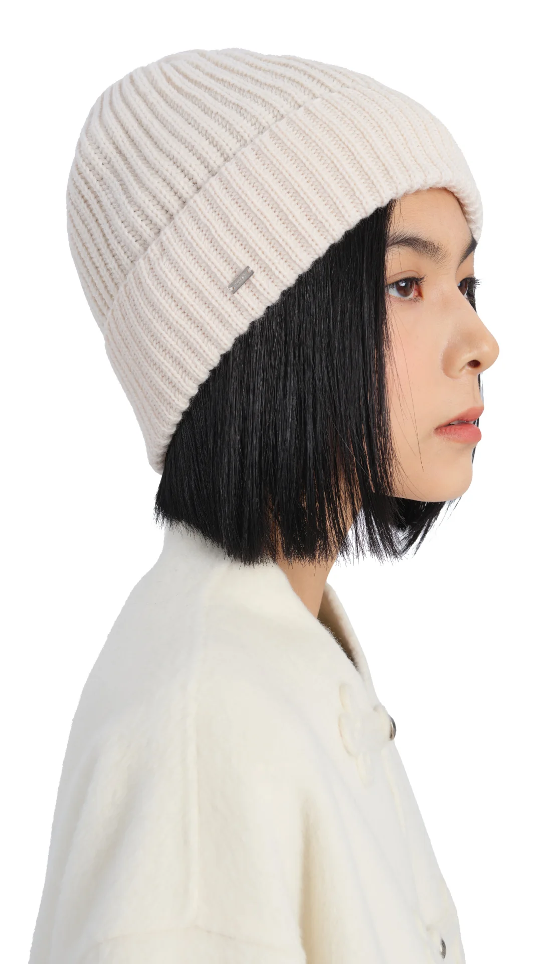Mountain Beanie With Lace Trims - Umamrii