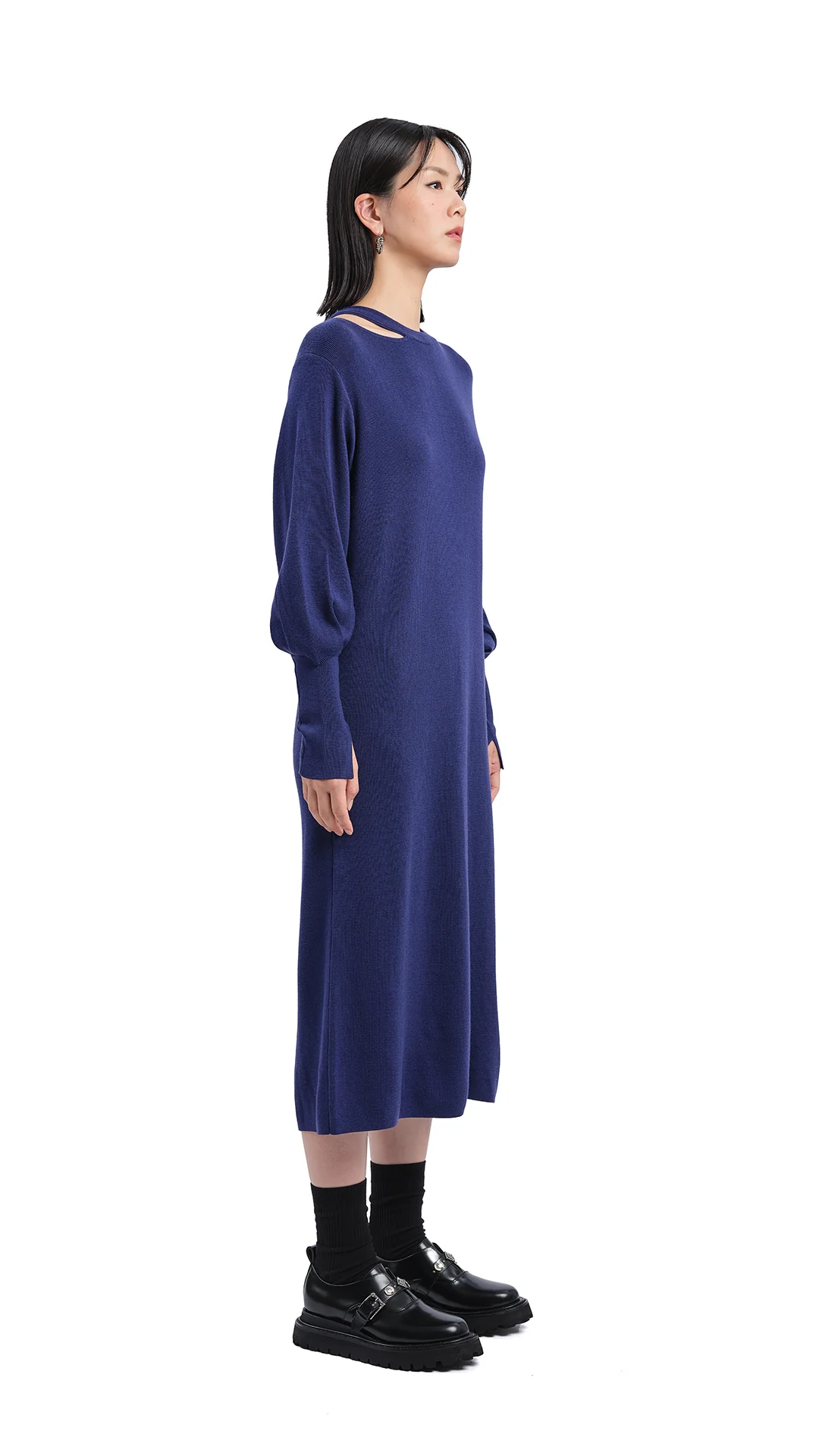 Biella Wool Knit Dress - Umamrii