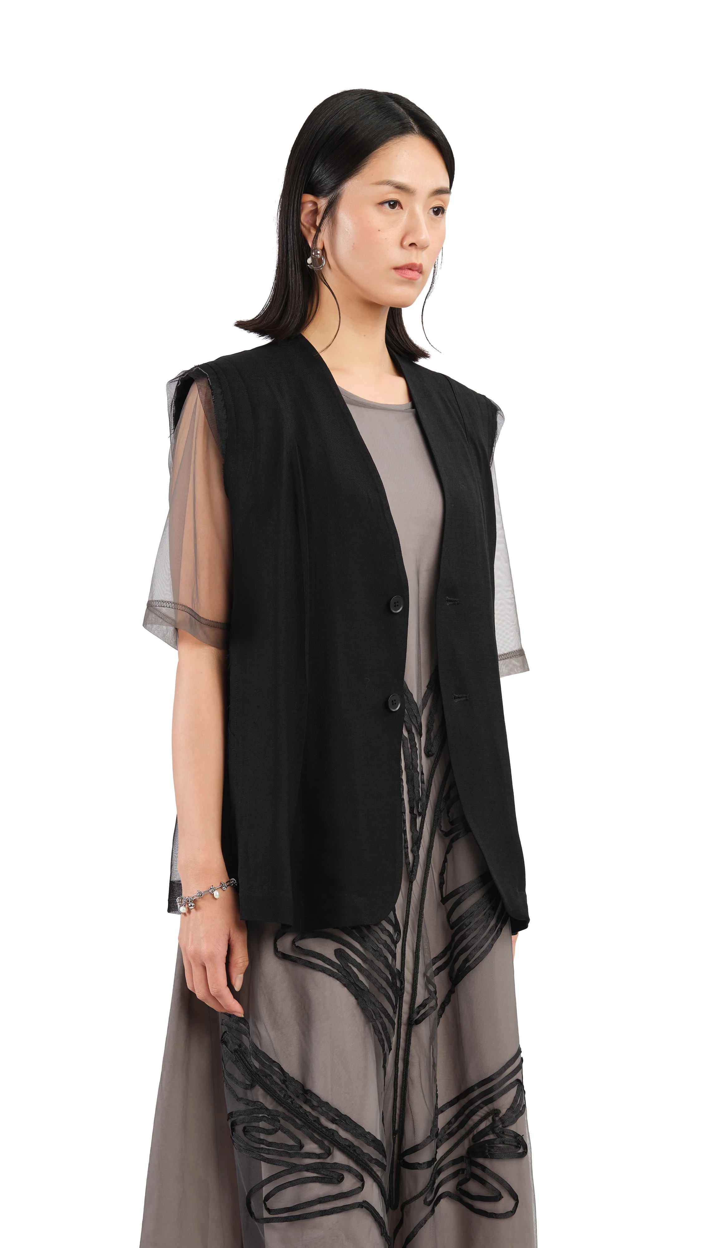 Mesh Waistcoat - Umamrii