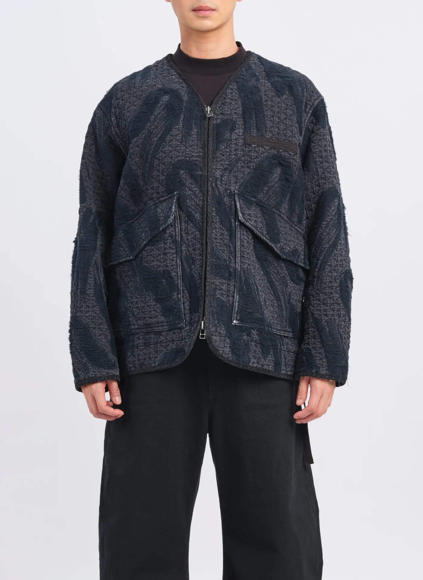 Cotton Polyester Jacquard Paisley M65 Liner - Umamrii