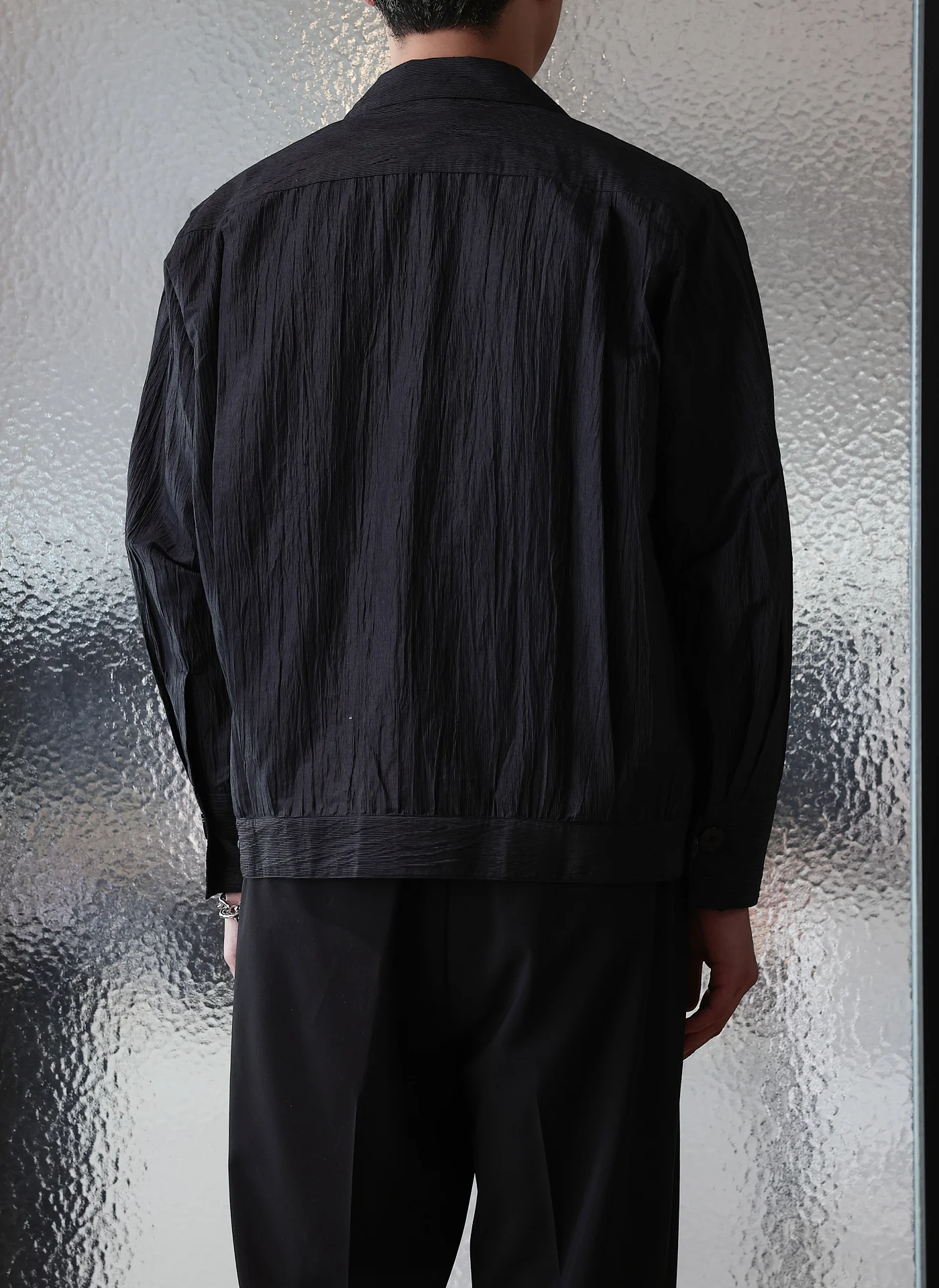 Hybrid Linen Shirt Trucker Jacket - Umamrii