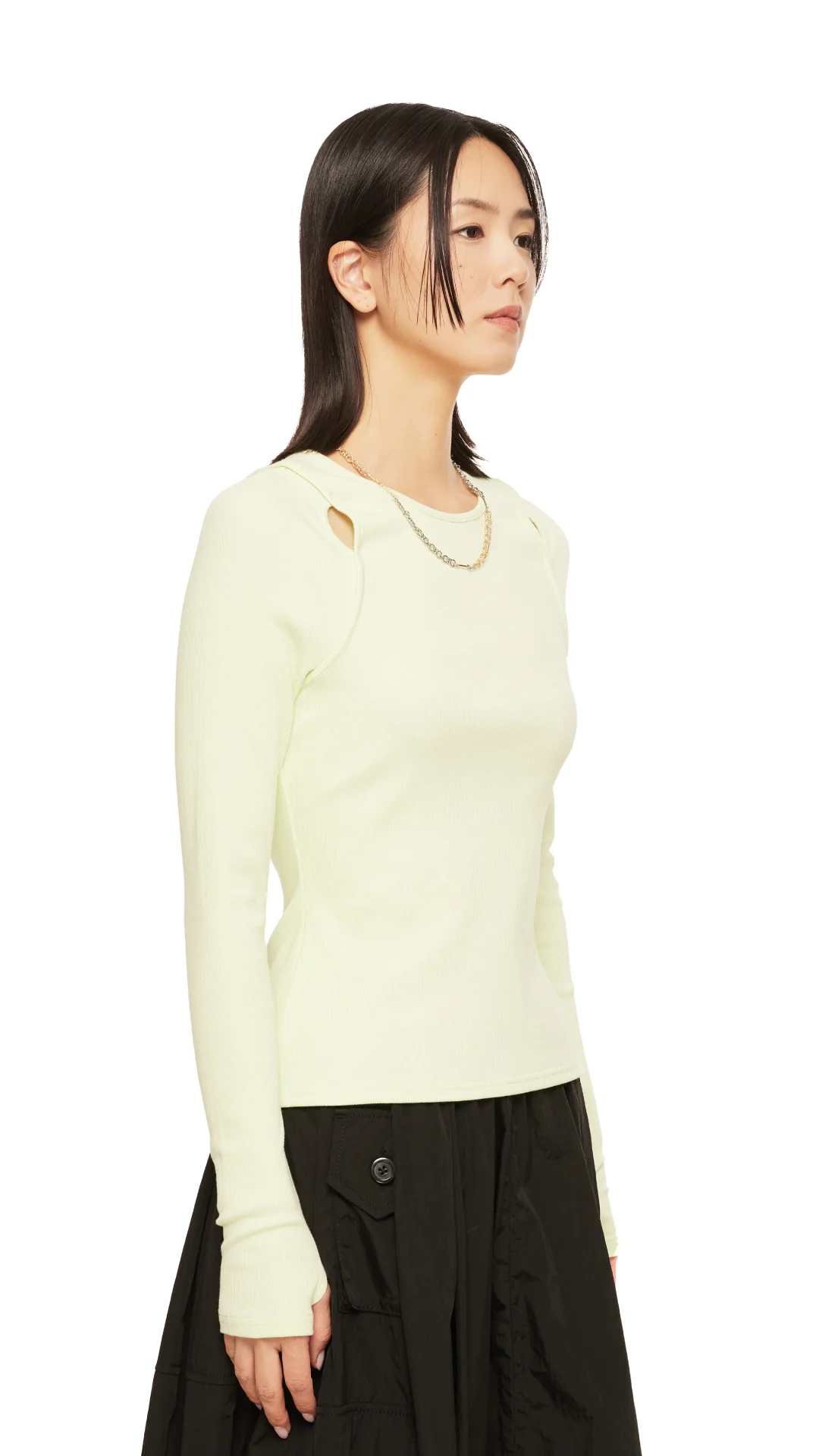 Cut-Out Tight Top - Umamrii