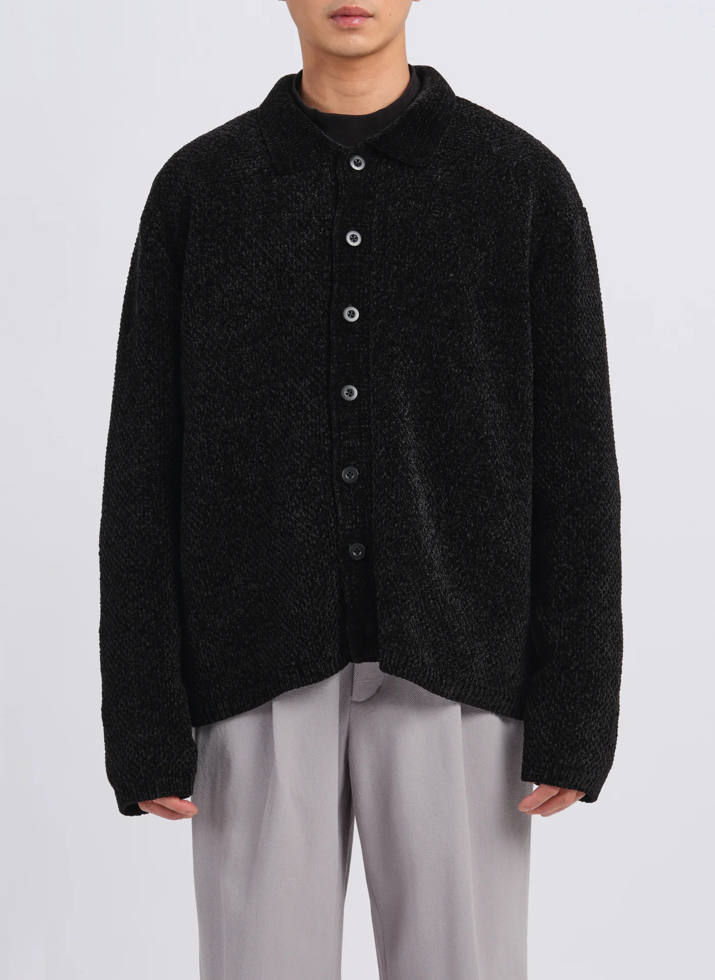 Polyester Velet Knitted Crafts & Art Coach Jacket - Umamrii