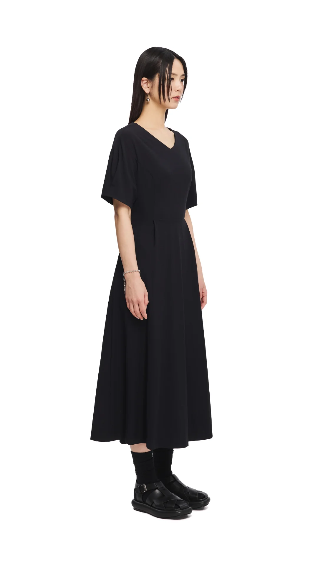Back Ribbon Maxi Dress - Umamrii