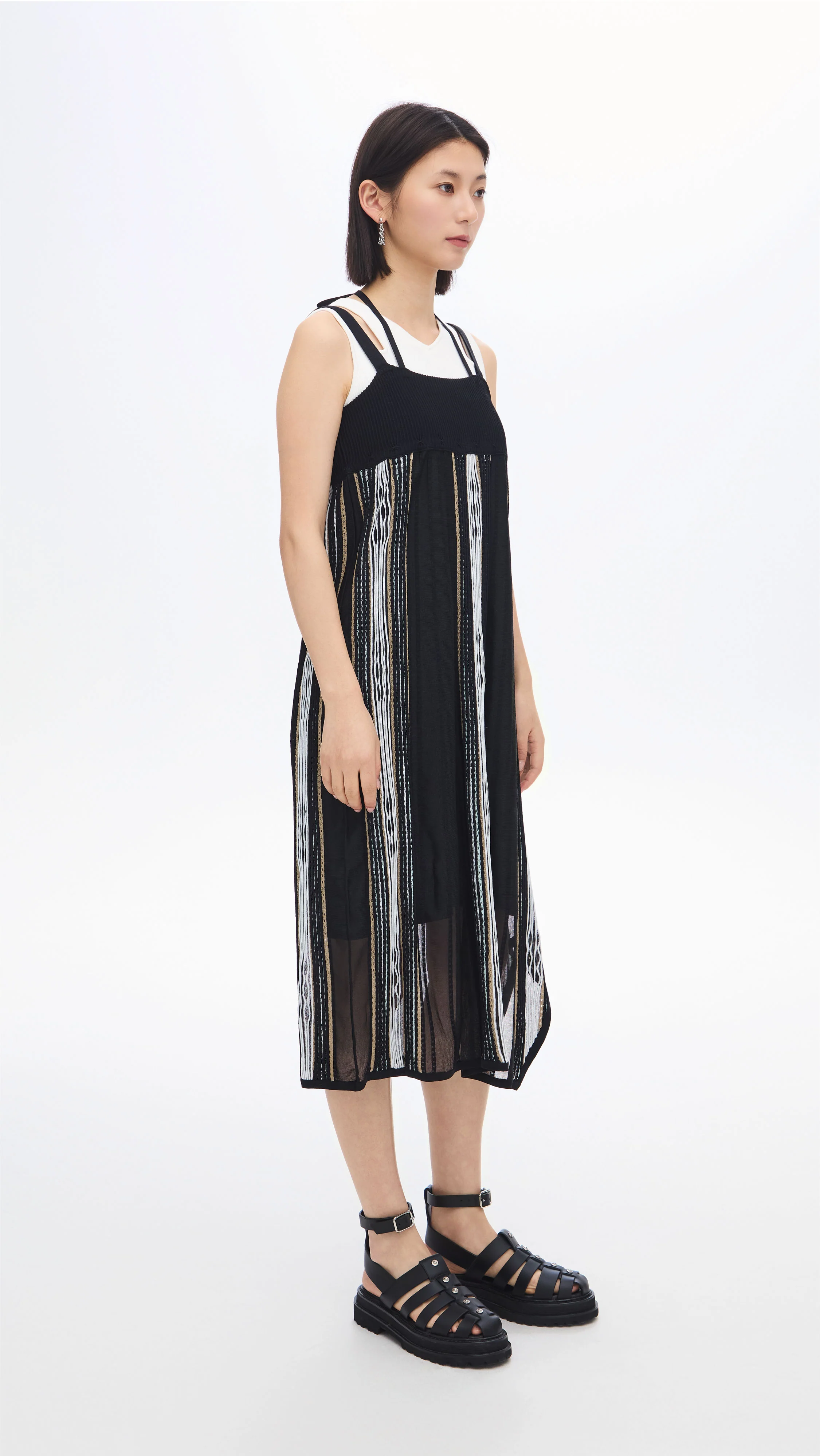 Pattern Knit Dress - Umamrii