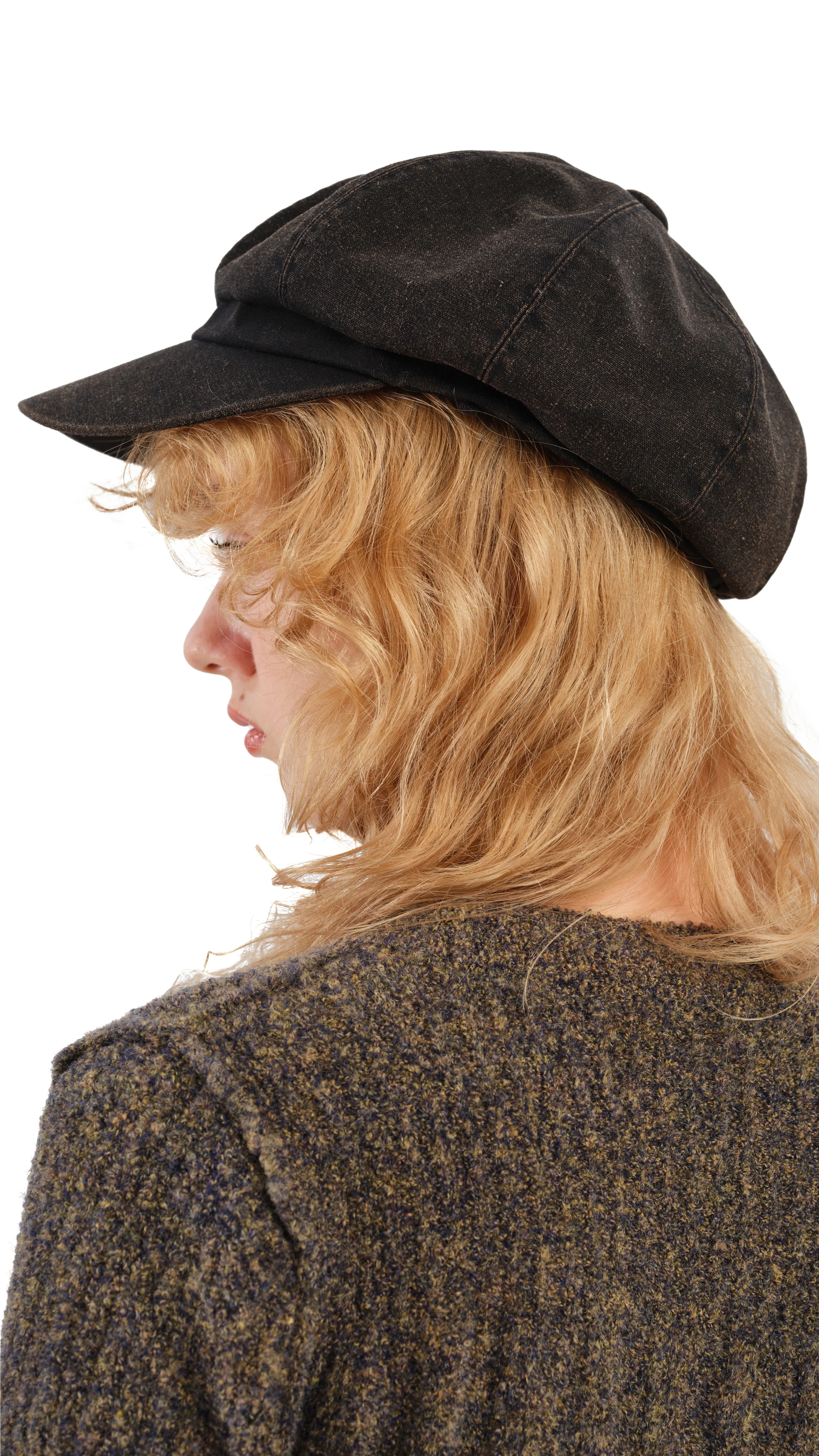 Rebuild Wasteland Washed Newsboy Cap - Umamrii