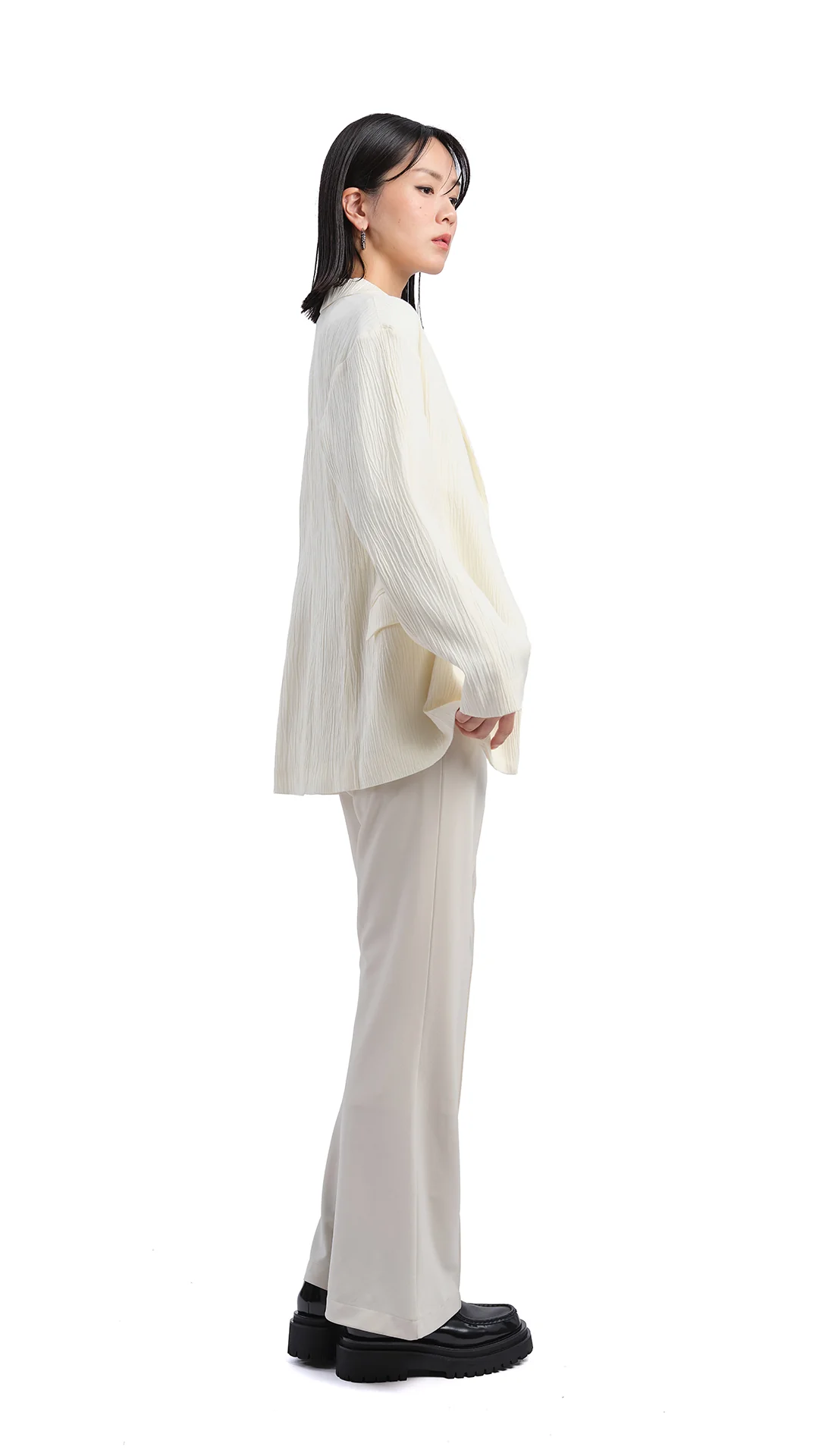 Single Breasted Slim Cut Blazer - Umamrii