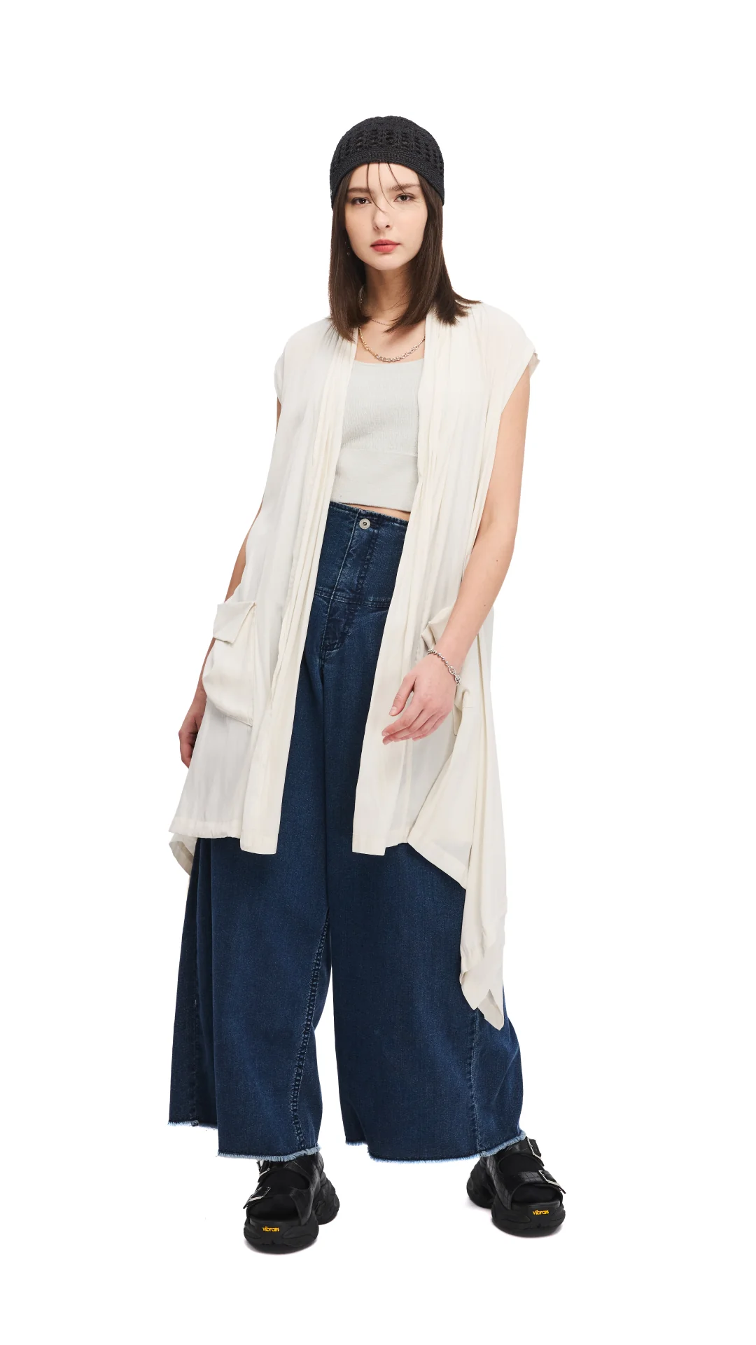 Asymmetric Waistcoat - Umamrii