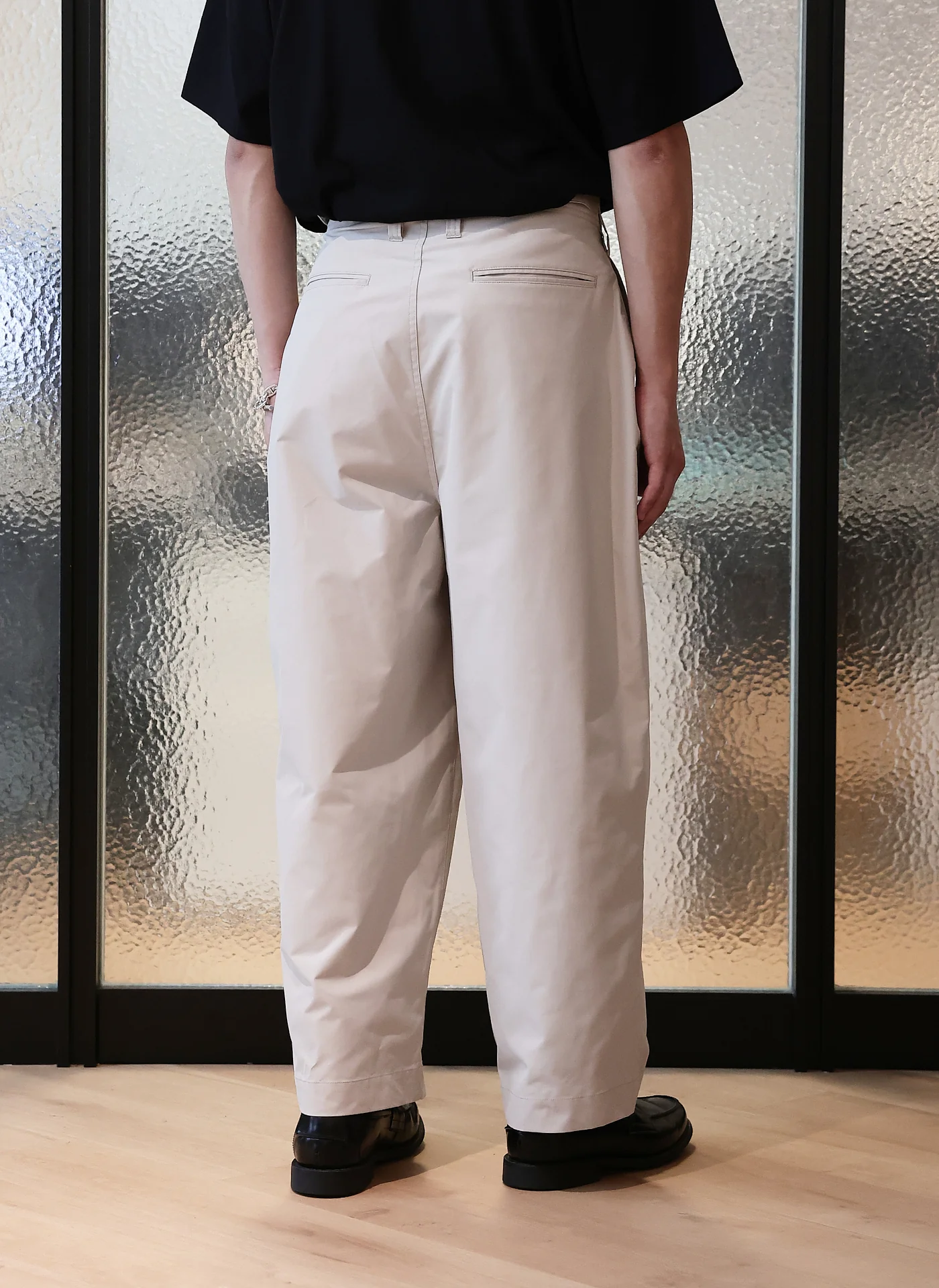 Lt. weight Cotton Touch  Solotex Full Length Wide Pants - Umamrii