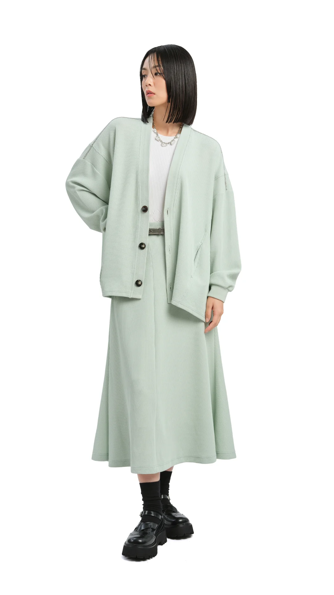 Jersey Fishtail Skirt - Umamrii