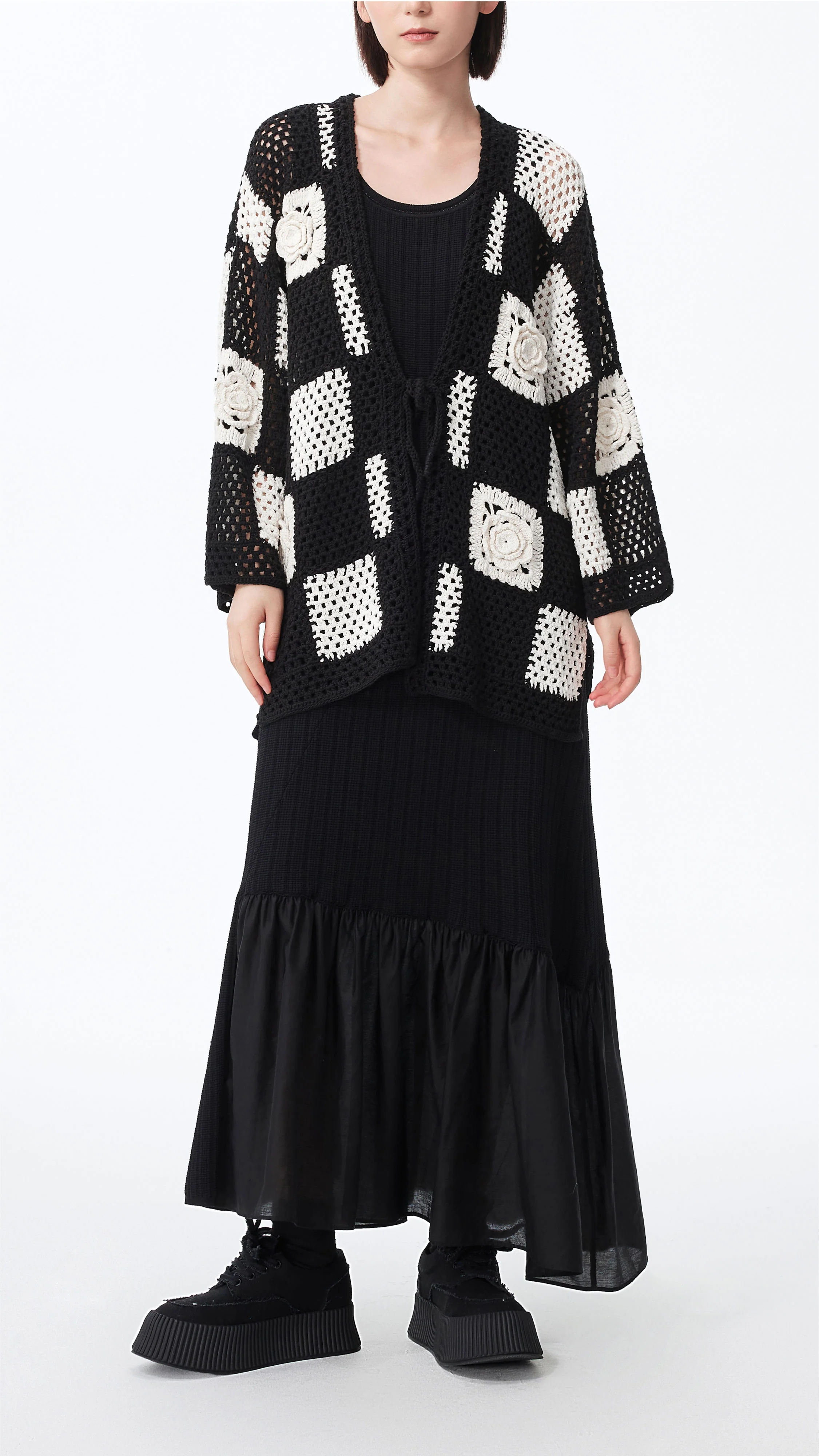 3D Crochet Cardigan - Umamrii