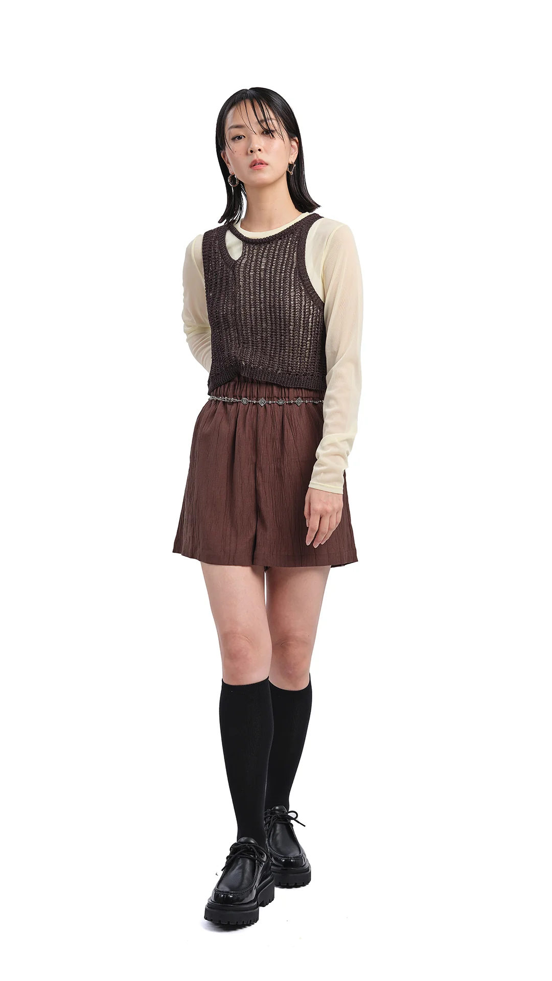 Creased Shorts - Umamrii