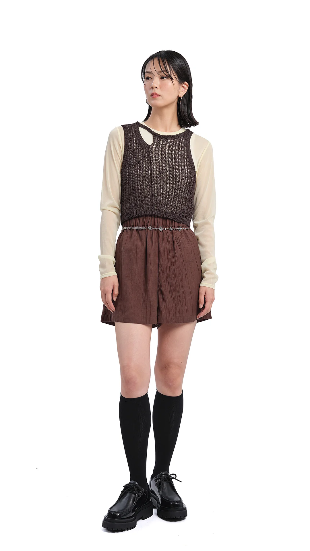 Creased Shorts - Umamrii