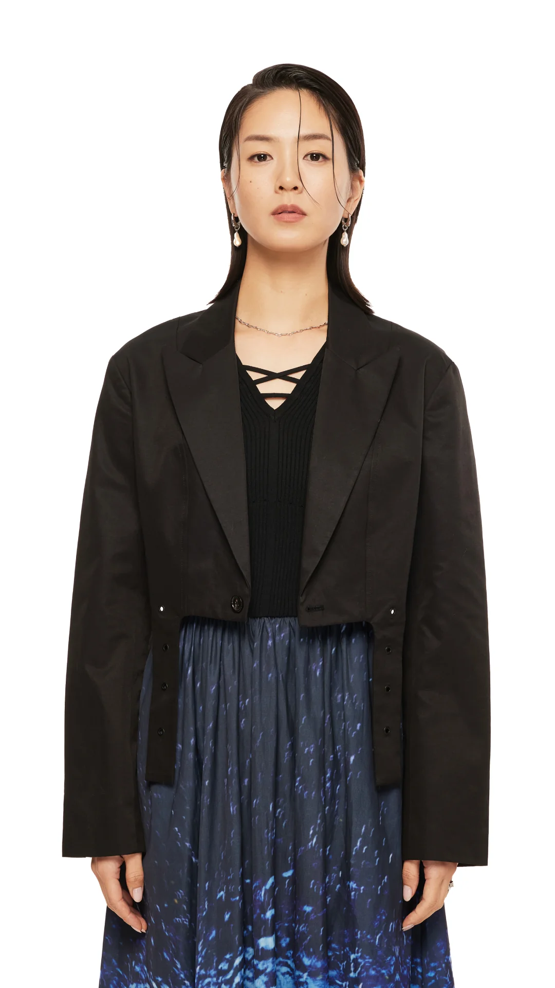 Cropped Blazer - Umamrii