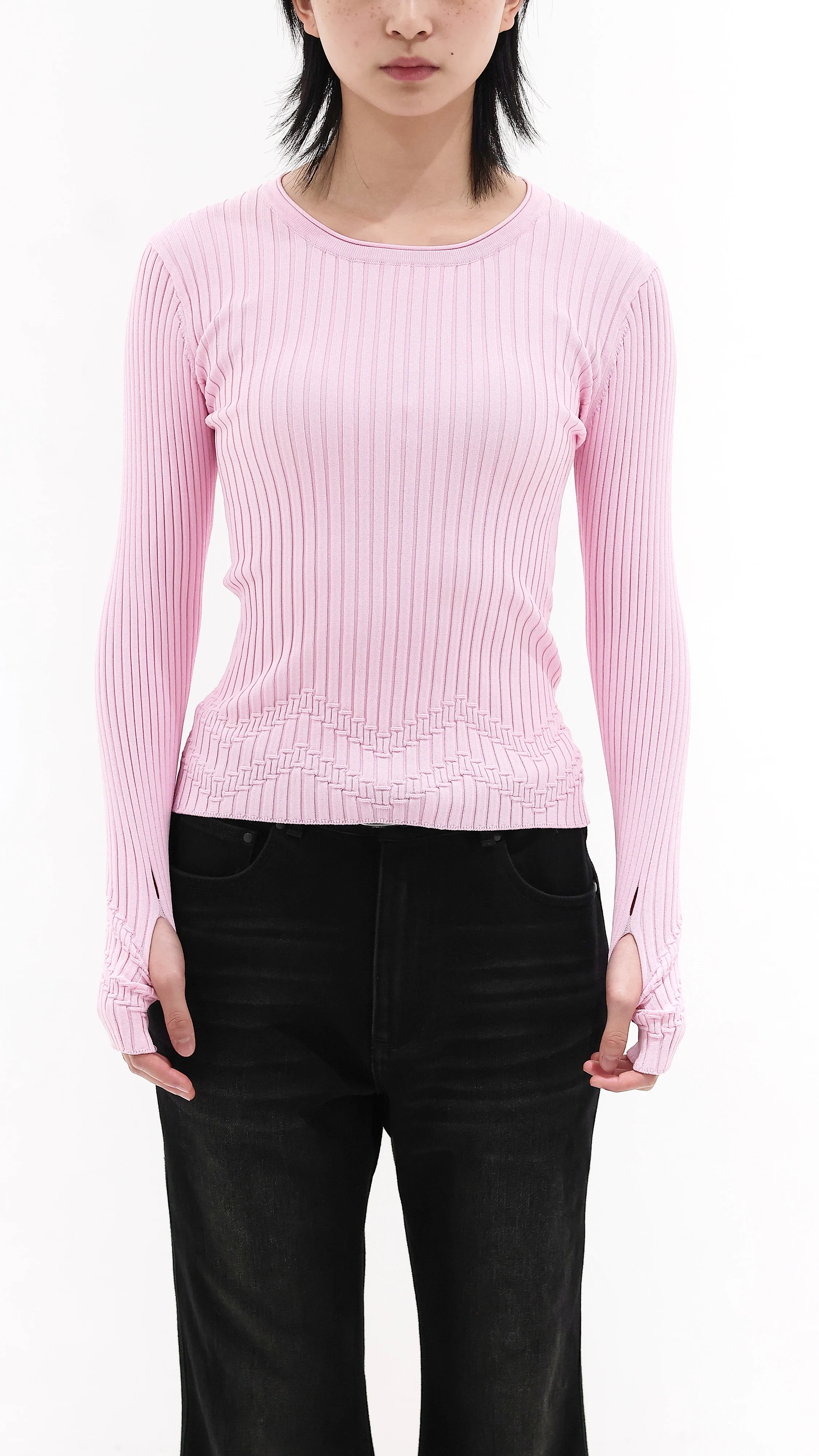 Fancy Knit Pullover - Umamrii