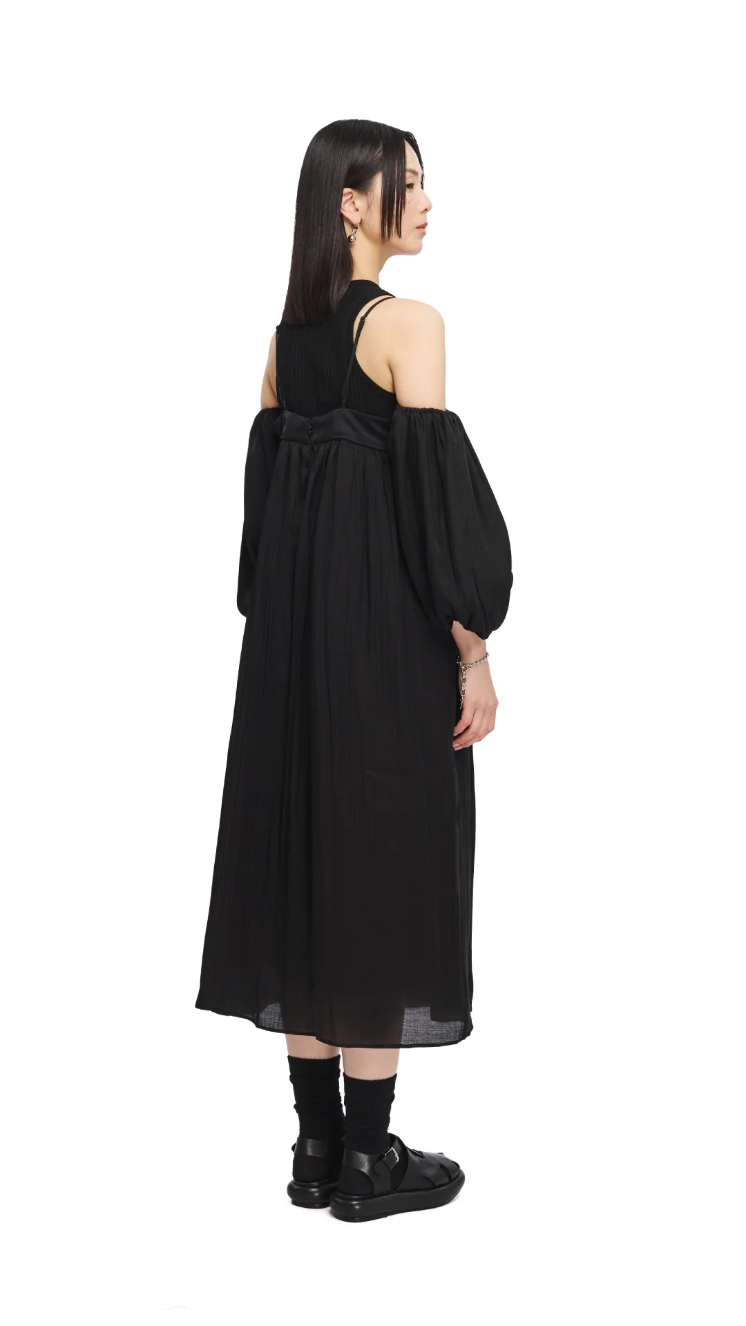 Cold Shoulder Dress - Umamrii