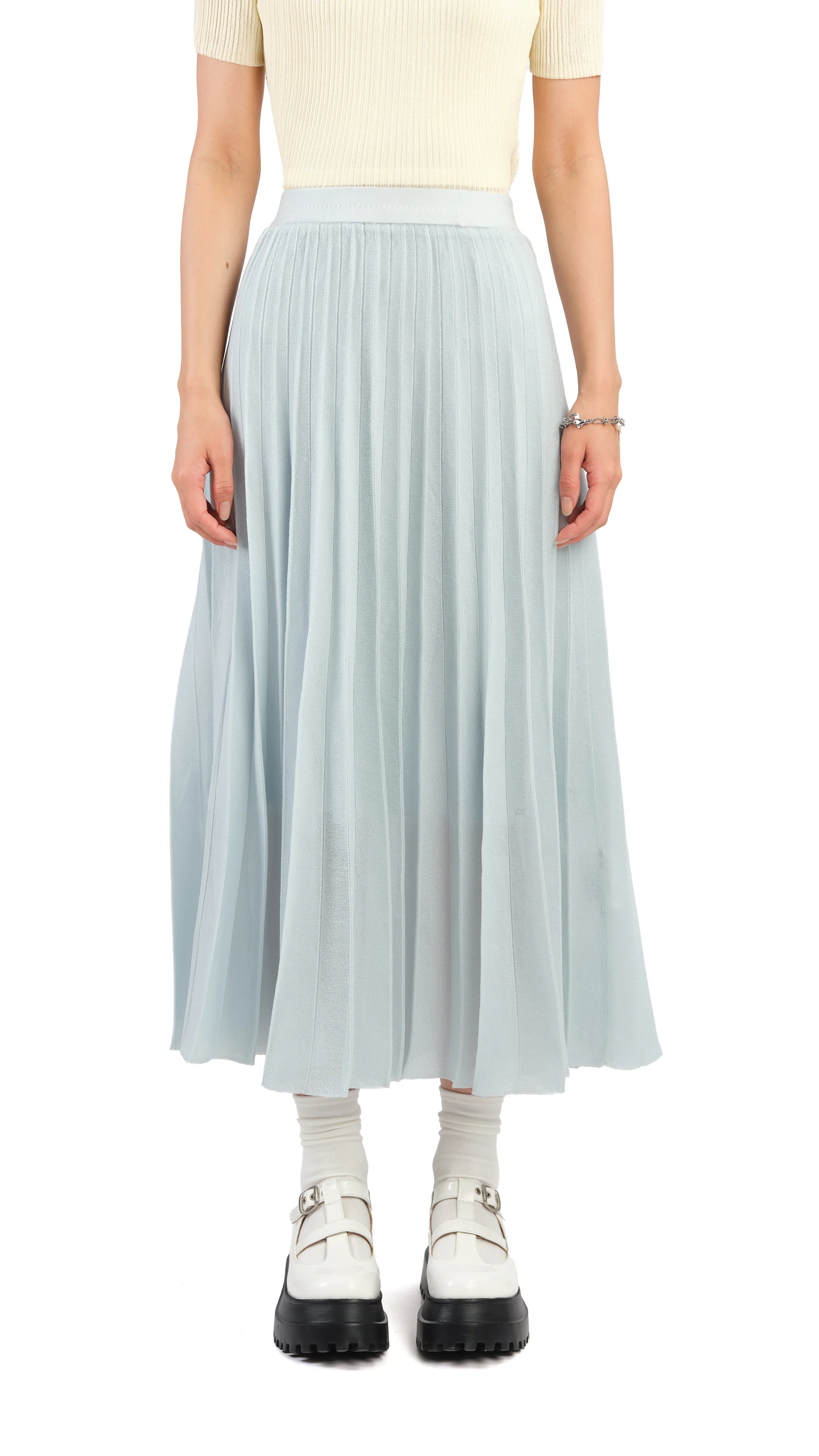 Sheer Knit Skirt - Umamrii