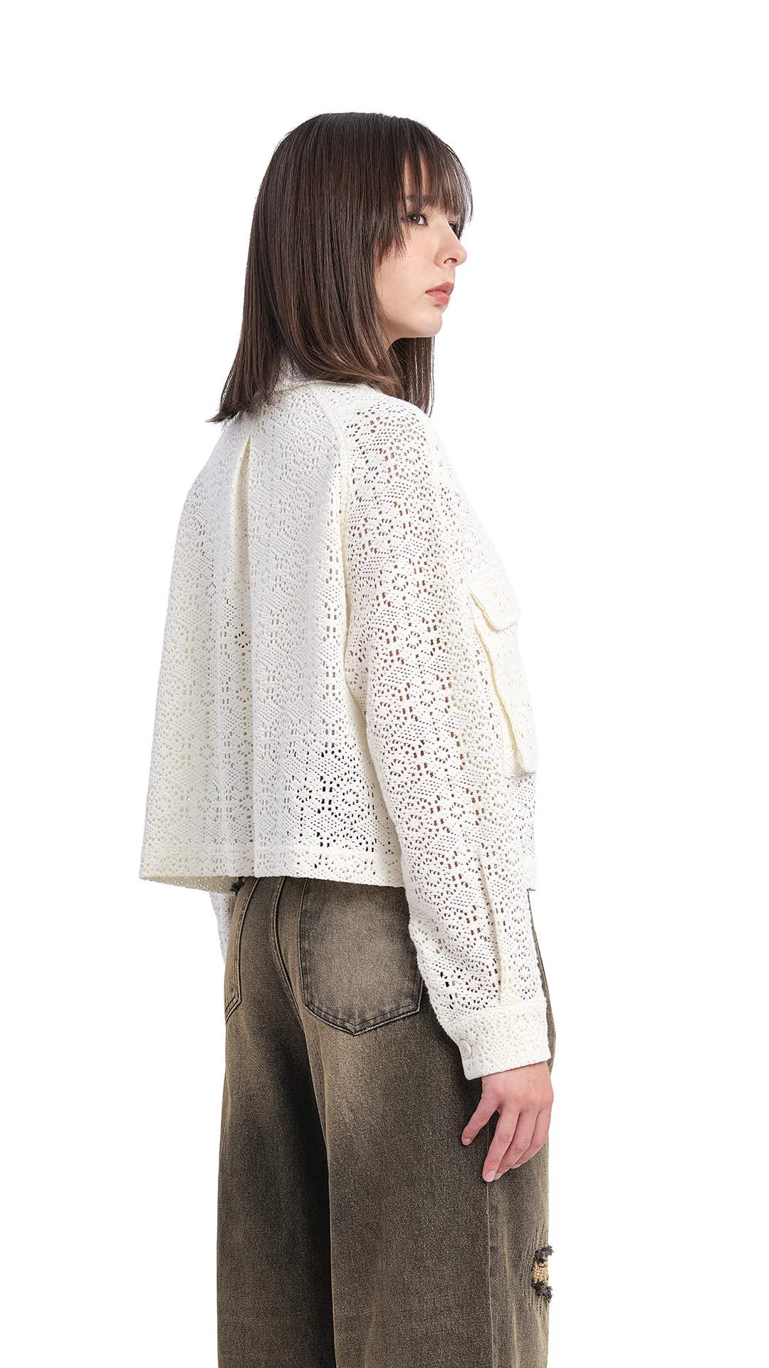 Soil Denim Studded Balloon Jeans - Umamrii