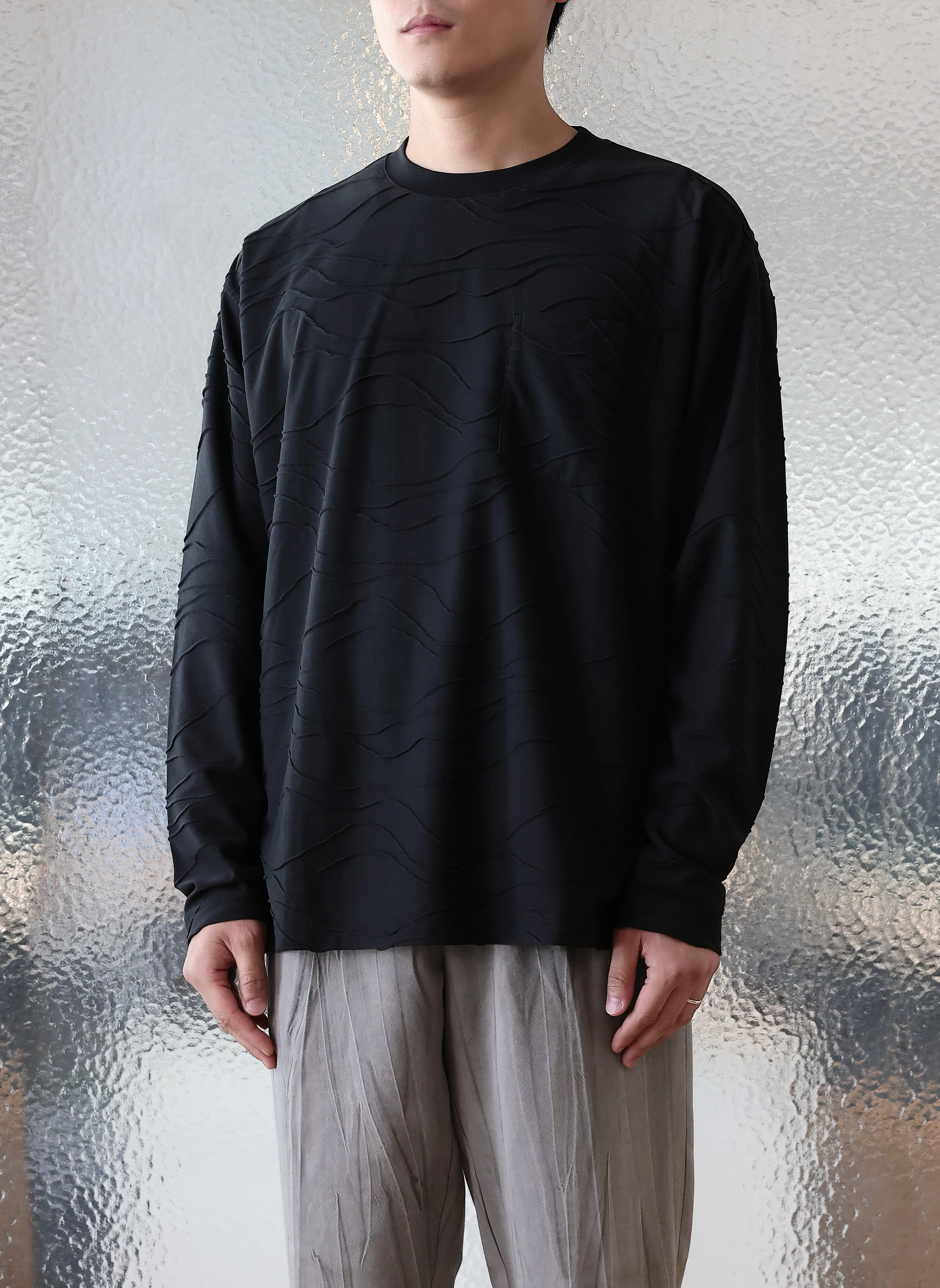 Long Sleeves Pocket Top - Umamrii