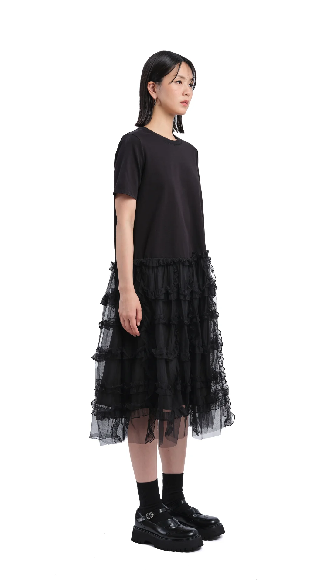 Mesh Layered Dress - Umamrii