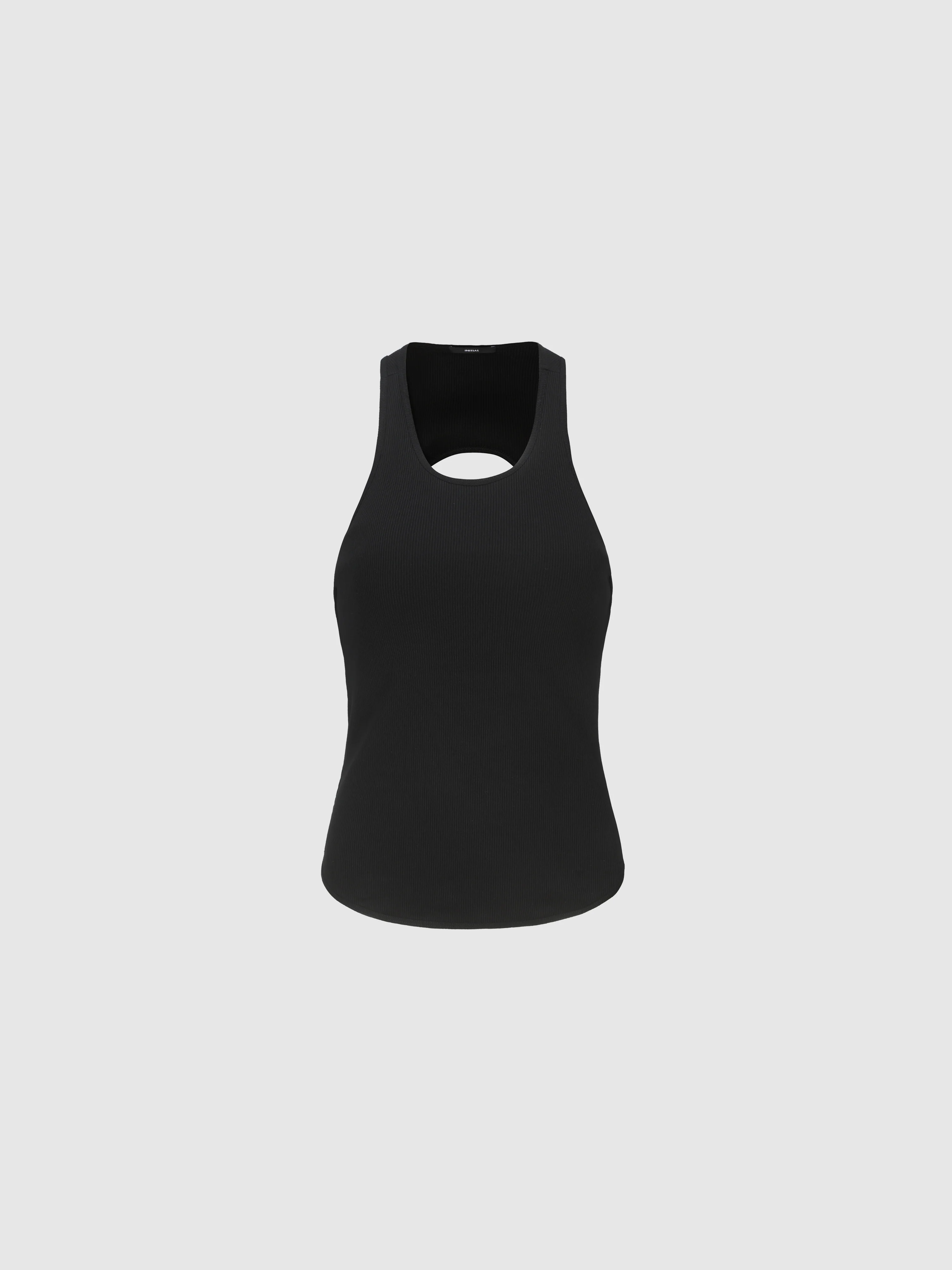 Cut-Out Padded Tank Top - Umamrii