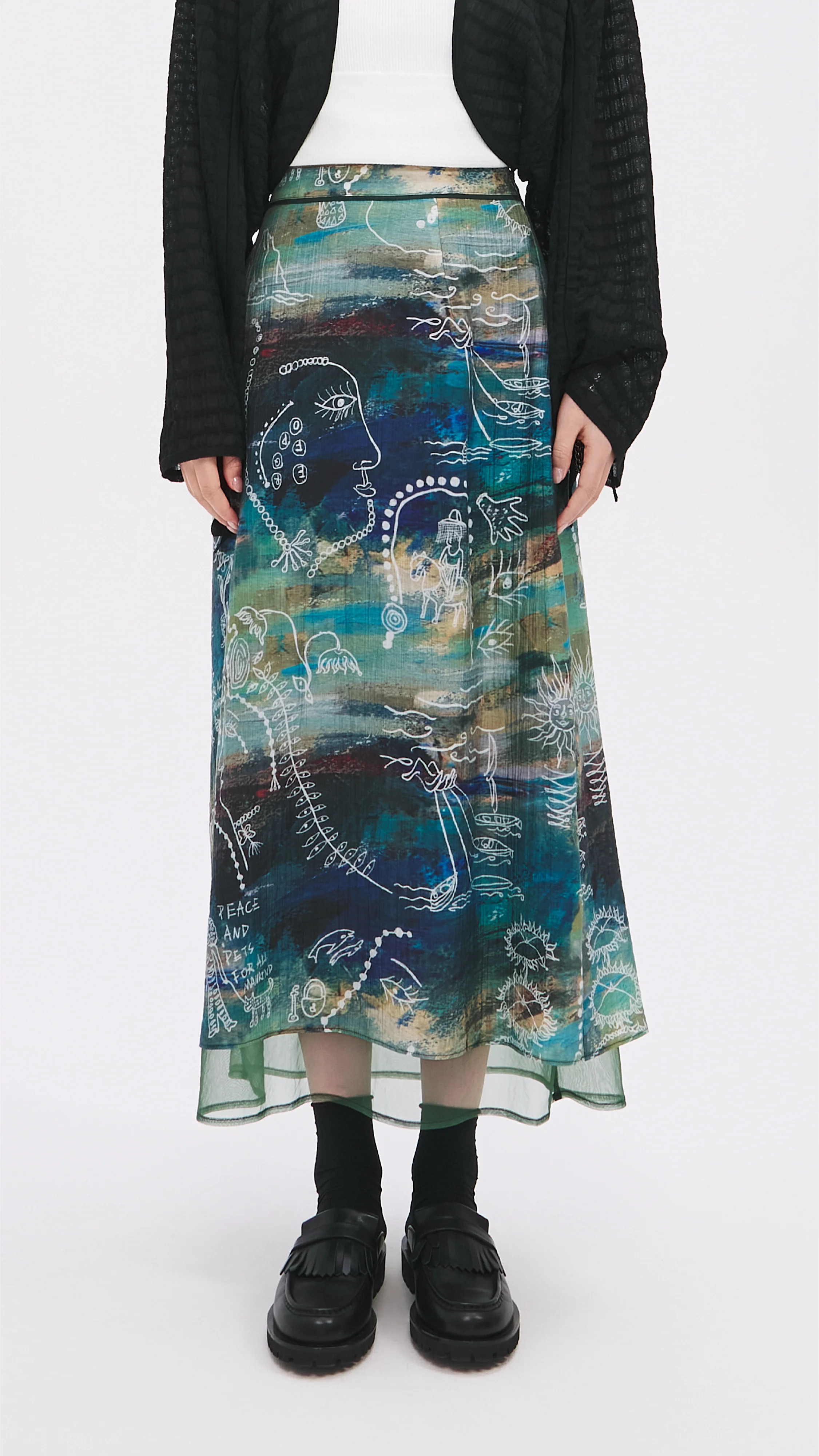 Pattern Skirt - Umamrii