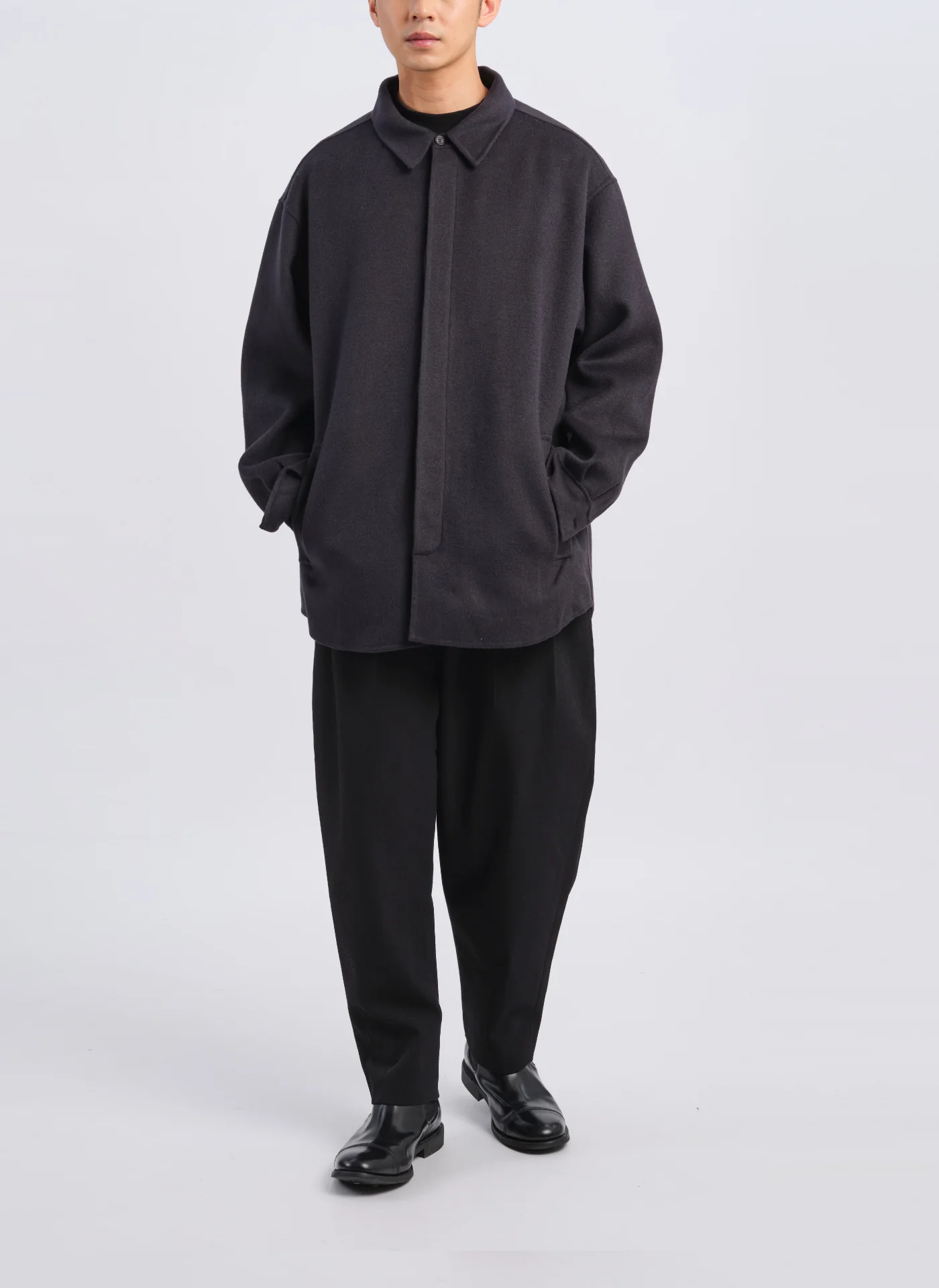 Solotex Garbardine (Work) Wide Tapered Pants [P-12] - Umamrii