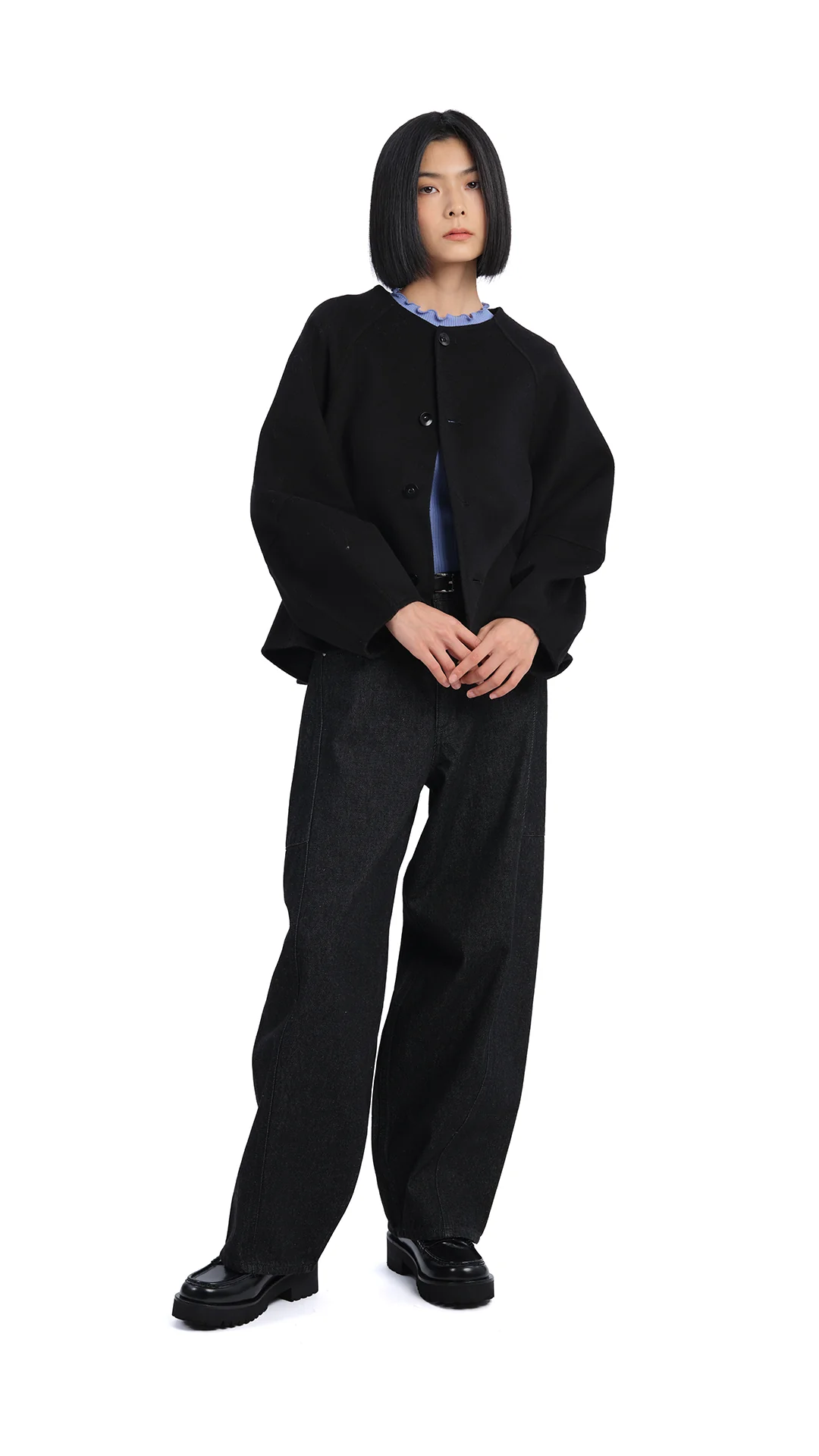 Beaded Basic Sweater - Umamrii