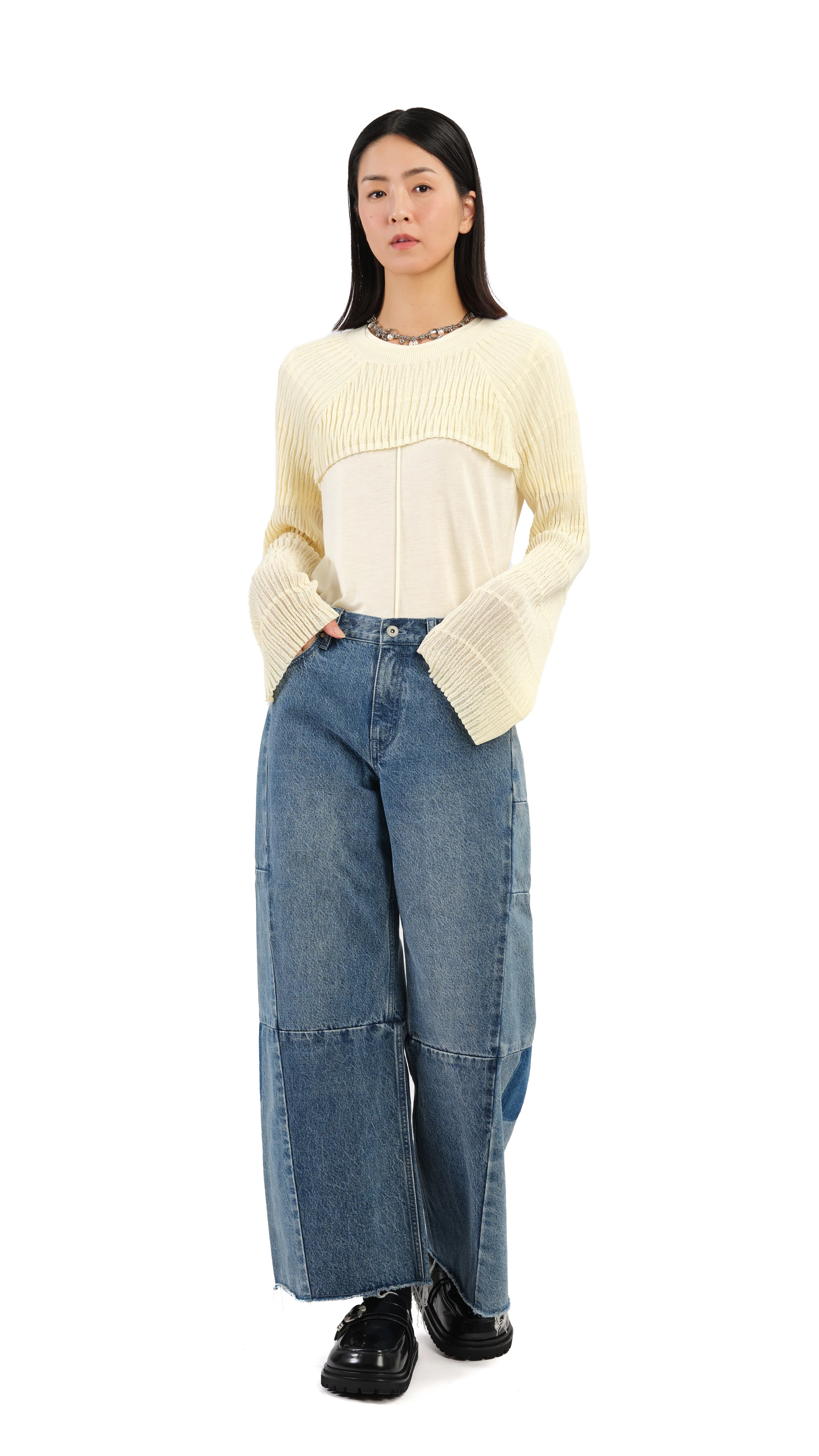 Cropped Sweater - Umamrii