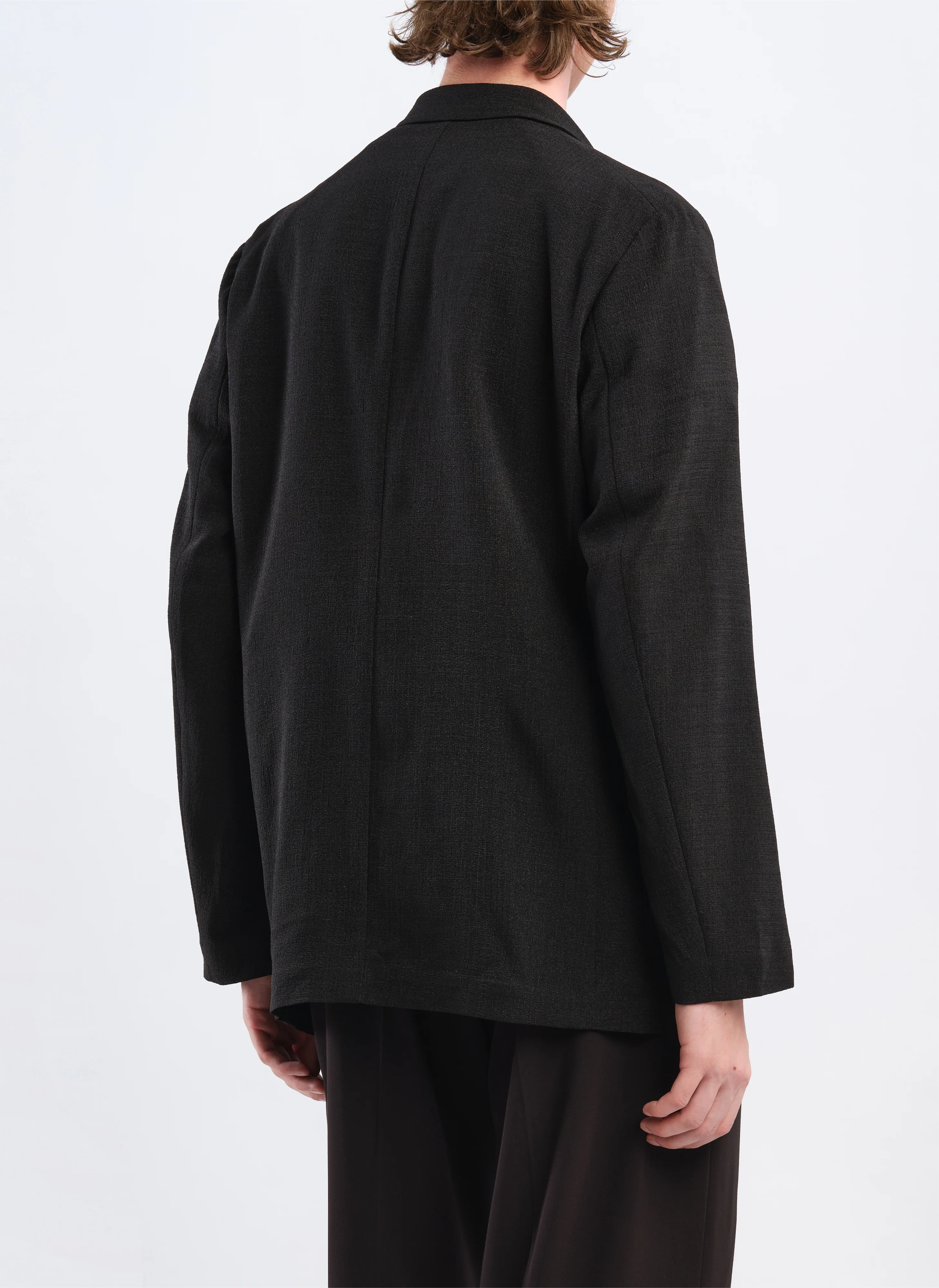 Polyester Soft Single Bresated Blazer - Umamrii