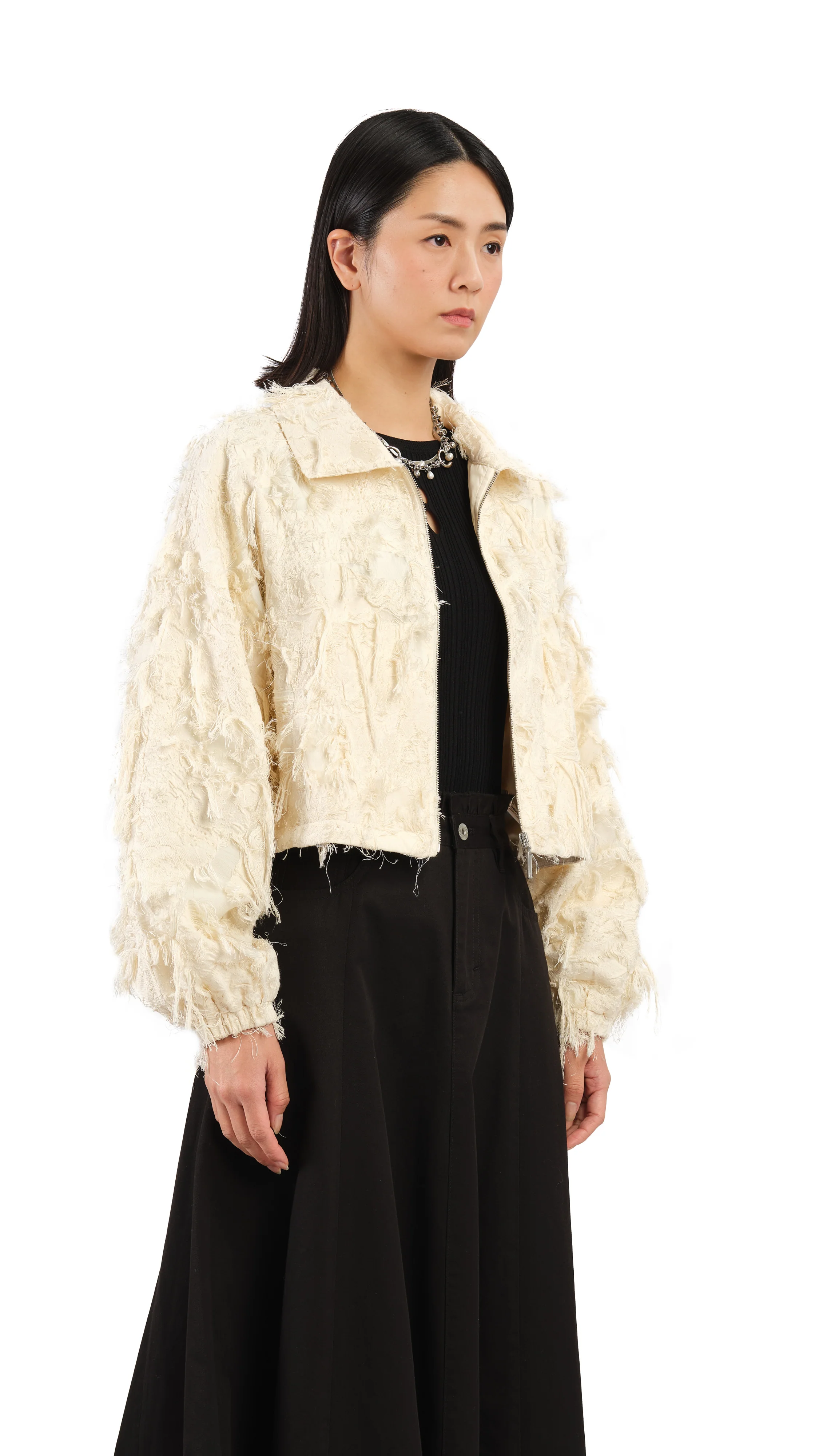 Fancy Jacquard Jacket - Umamrii