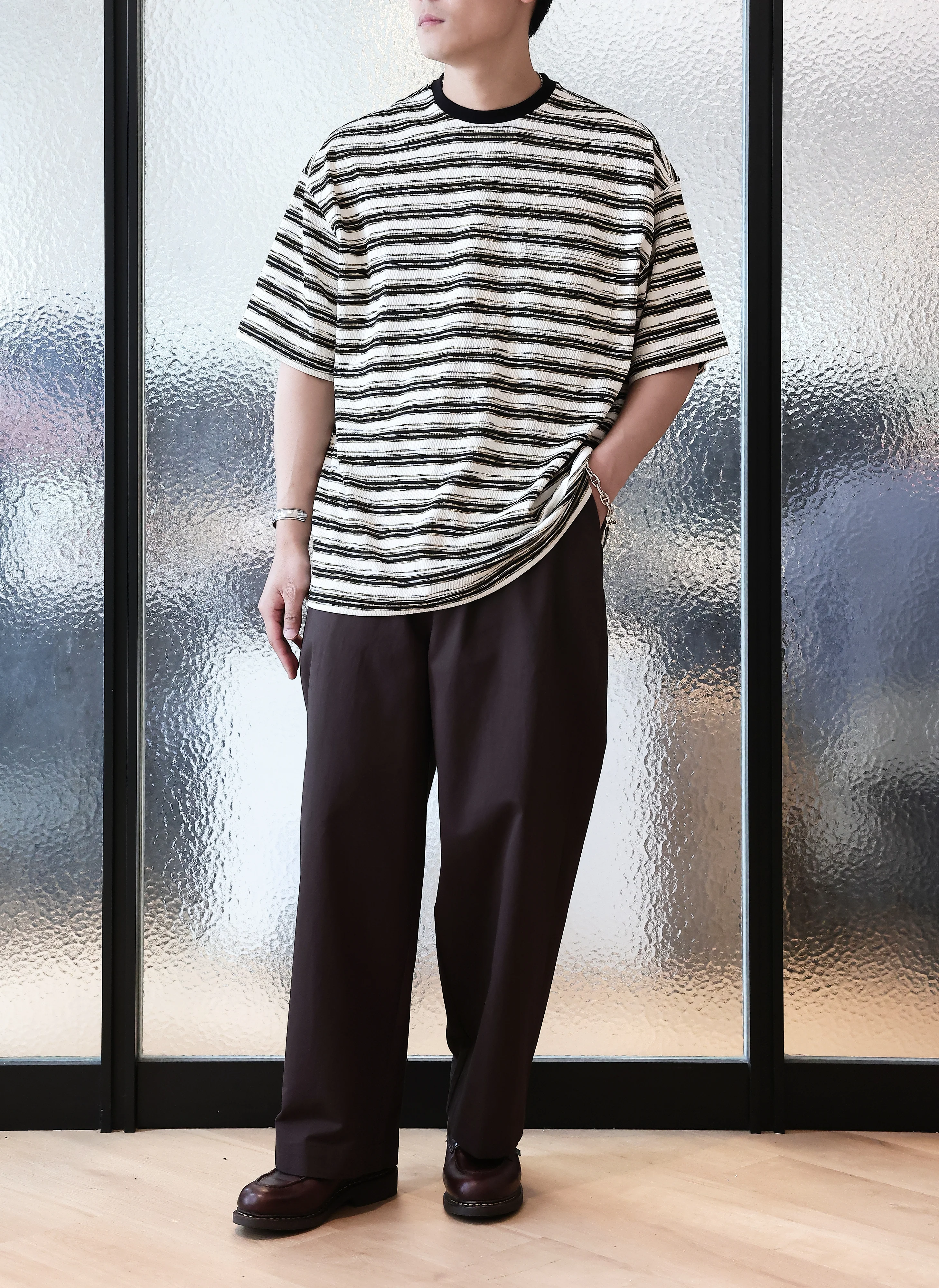 Border Pocket Tee - Umamrii