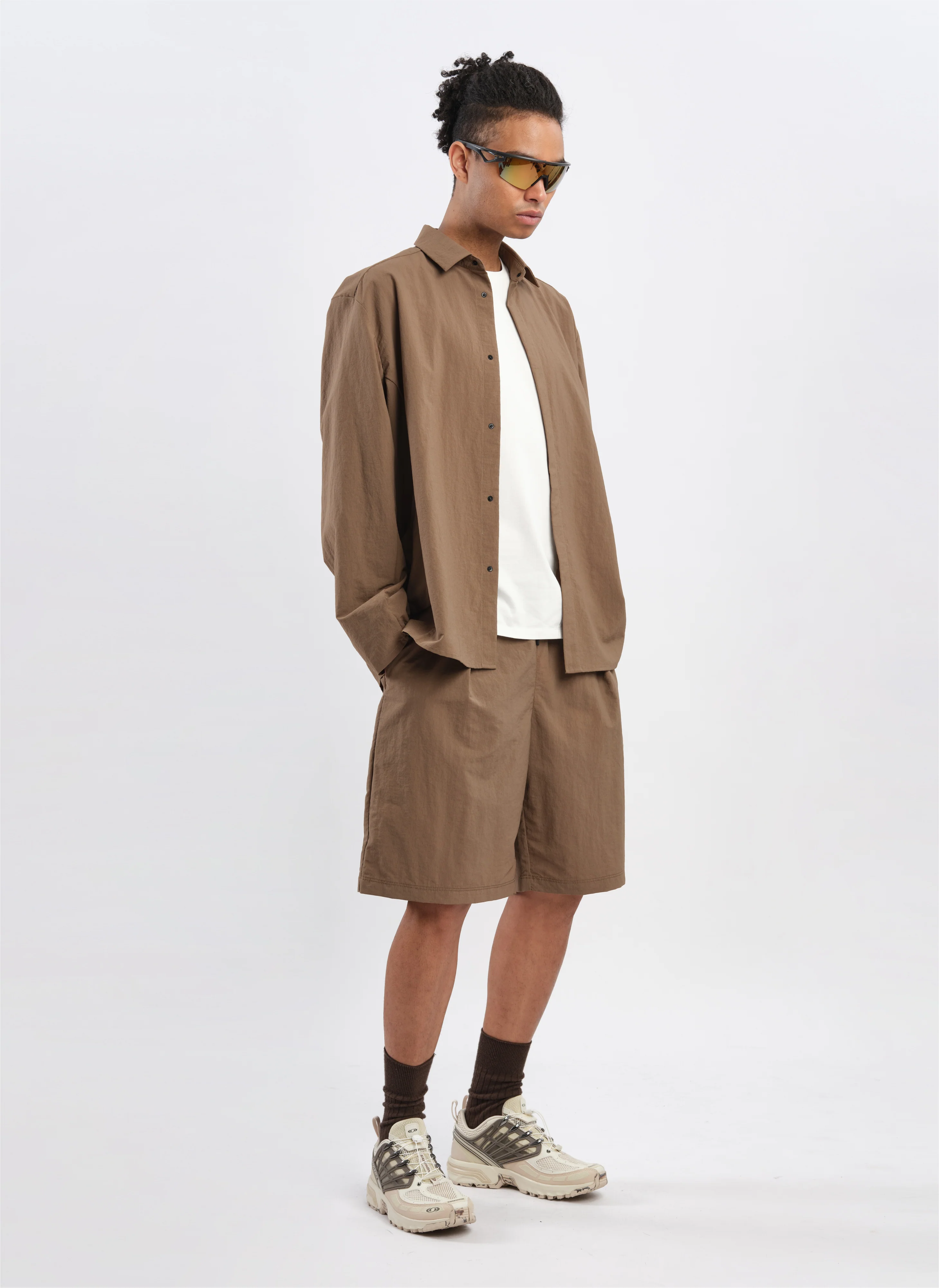 Polyester Rayon Busniess Pack Shirt Jacket - Umamrii