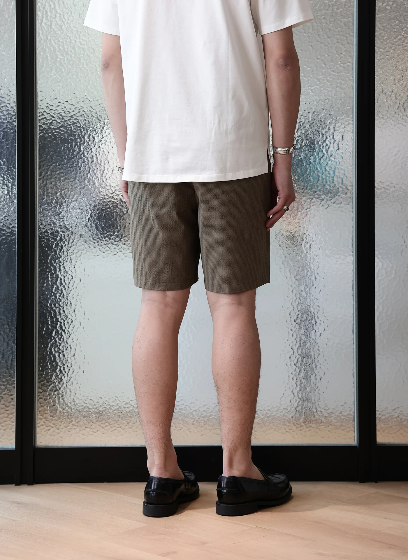 Seersuker Solotex Shorts - Umamrii