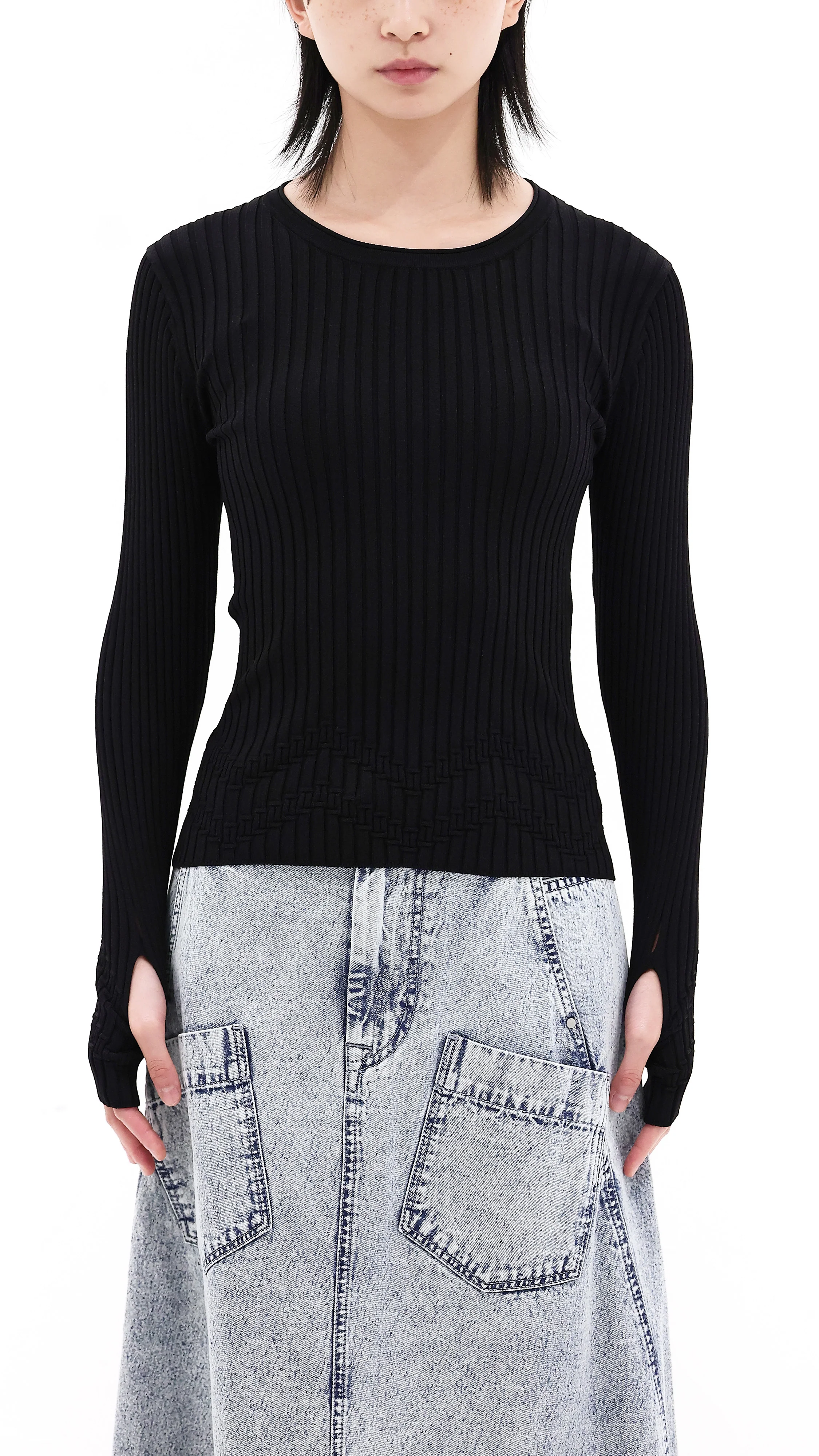 Fancy Knit Pullover - Umamrii