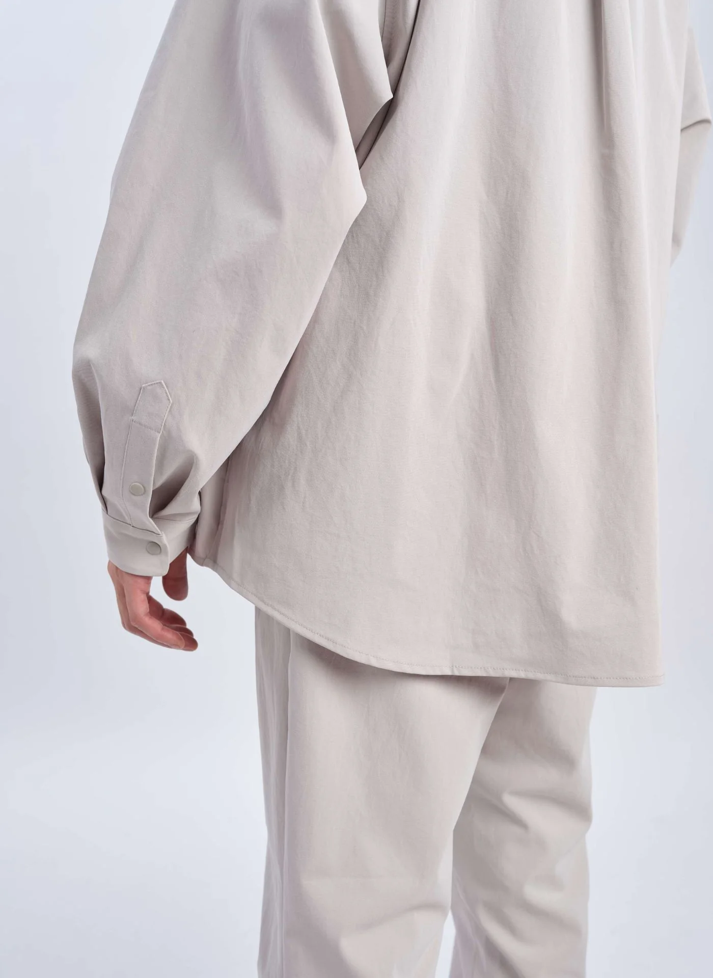 Cotton Touch Solotex Snap Button Shirt Jackert - Umamrii